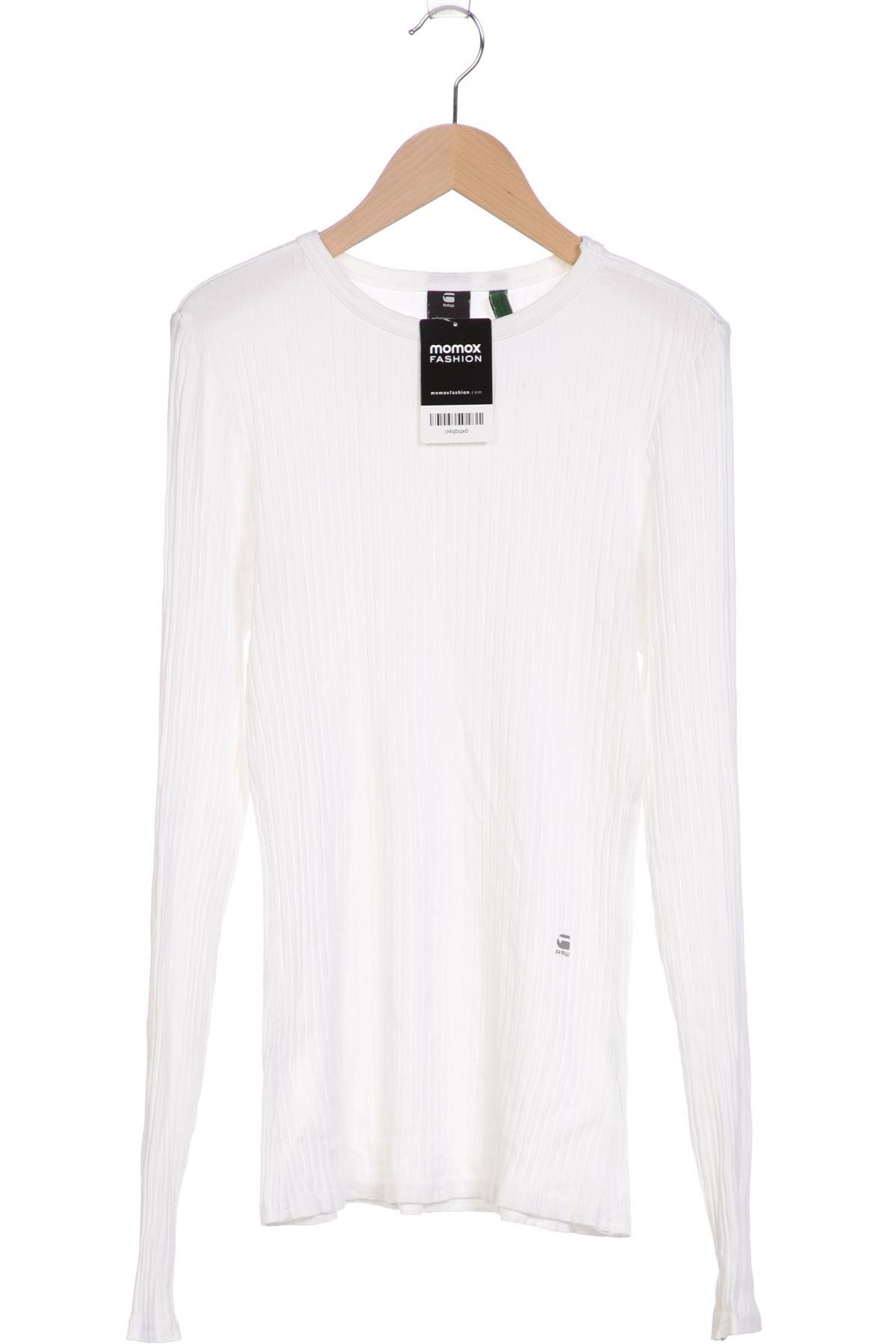 

G Star RAW Damen Langarmshirt, weiß, Gr. 38