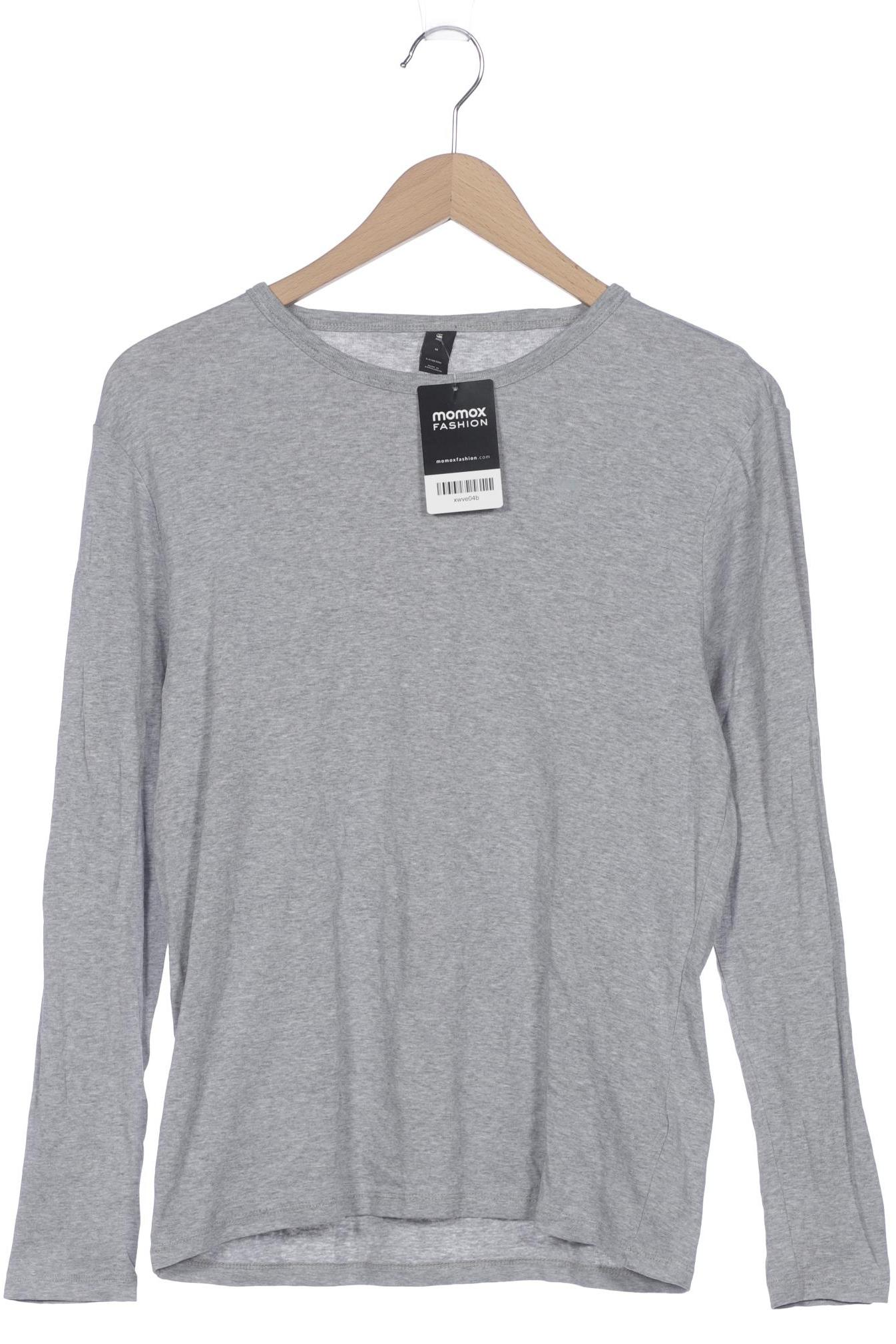 

G Star RAW Herren Langarmshirt, grau, Gr. 64