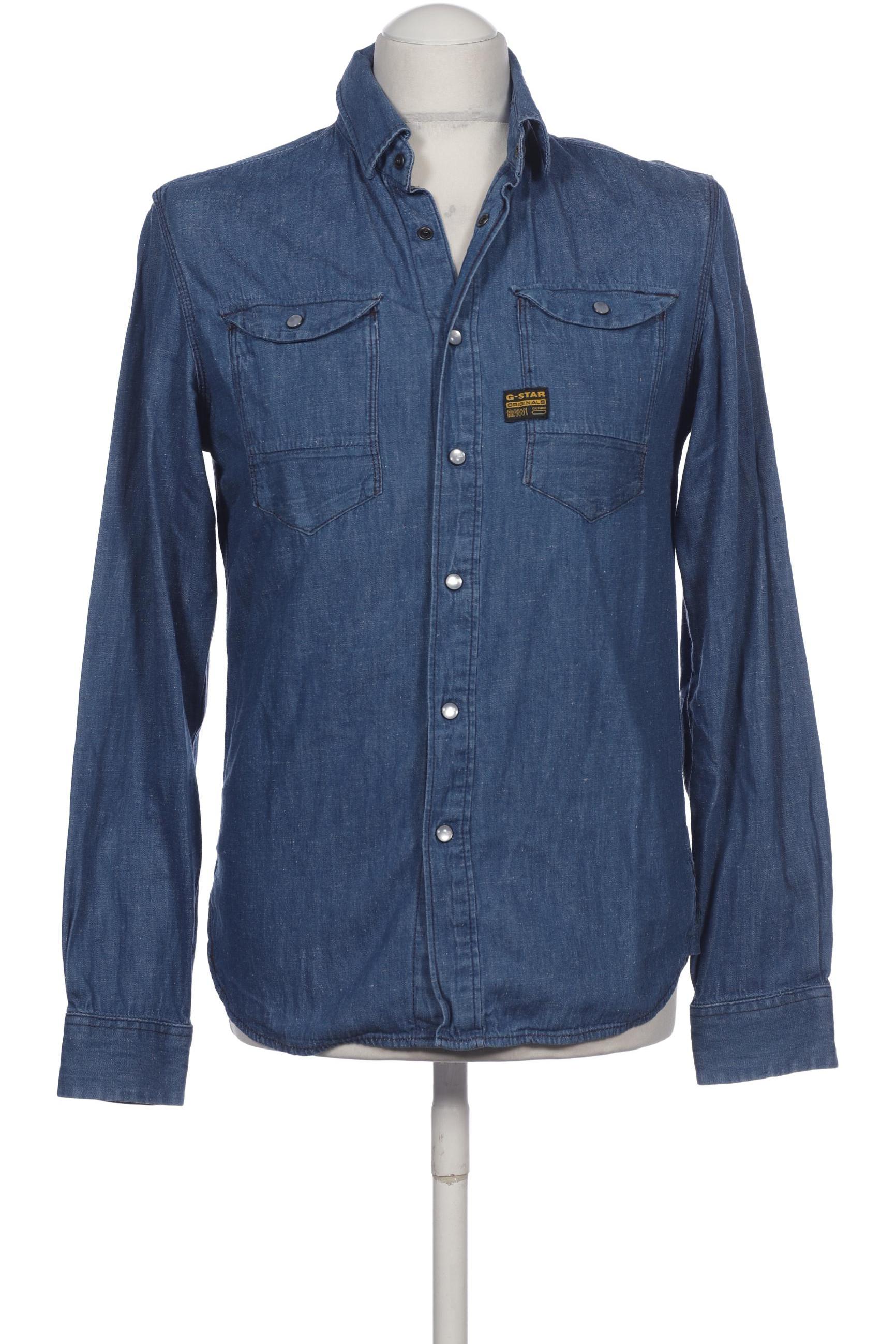 

G STAR RAW Herren Hemd, blau