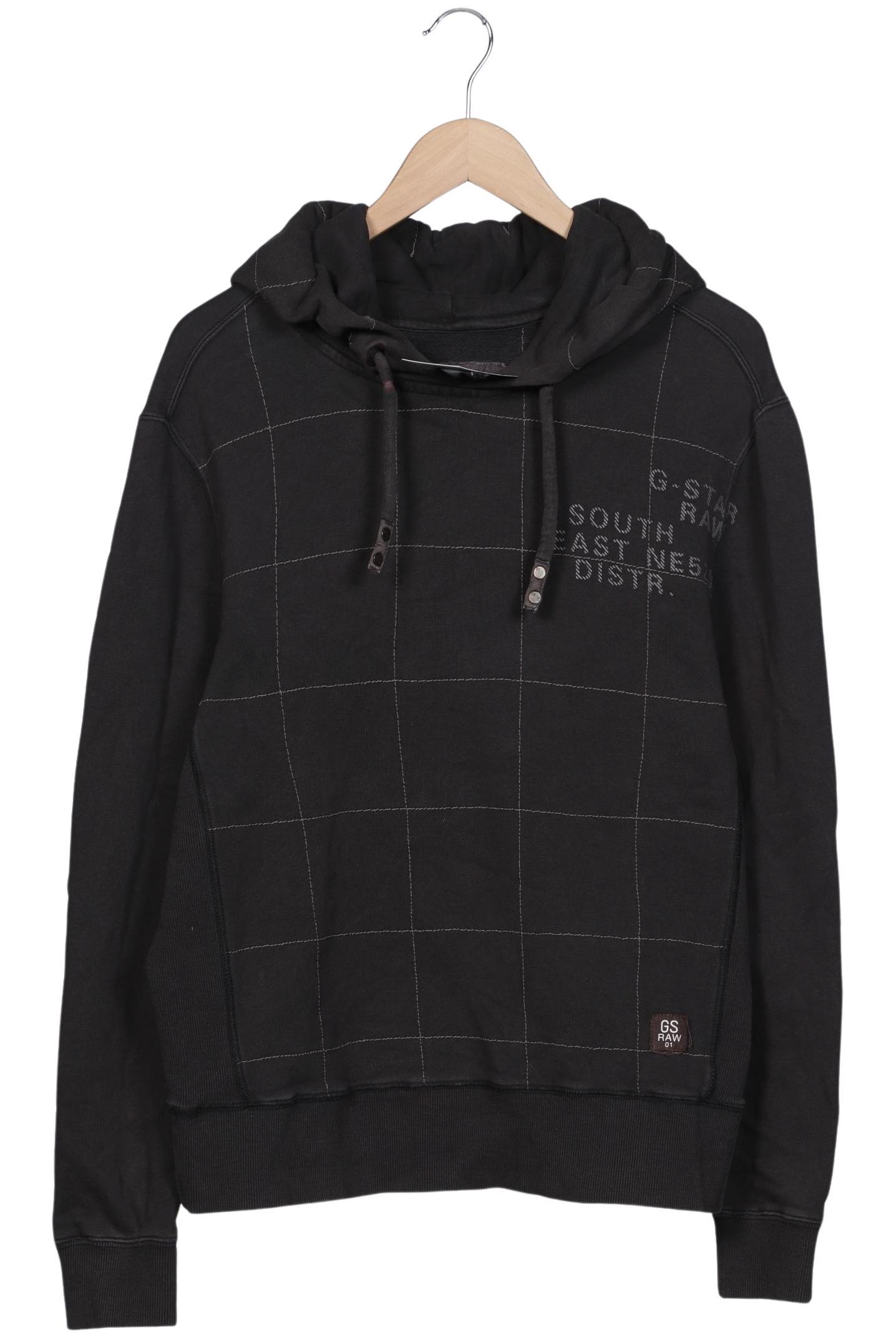 

G Star RAW Herren Kapuzenpullover, schwarz, Gr. 52