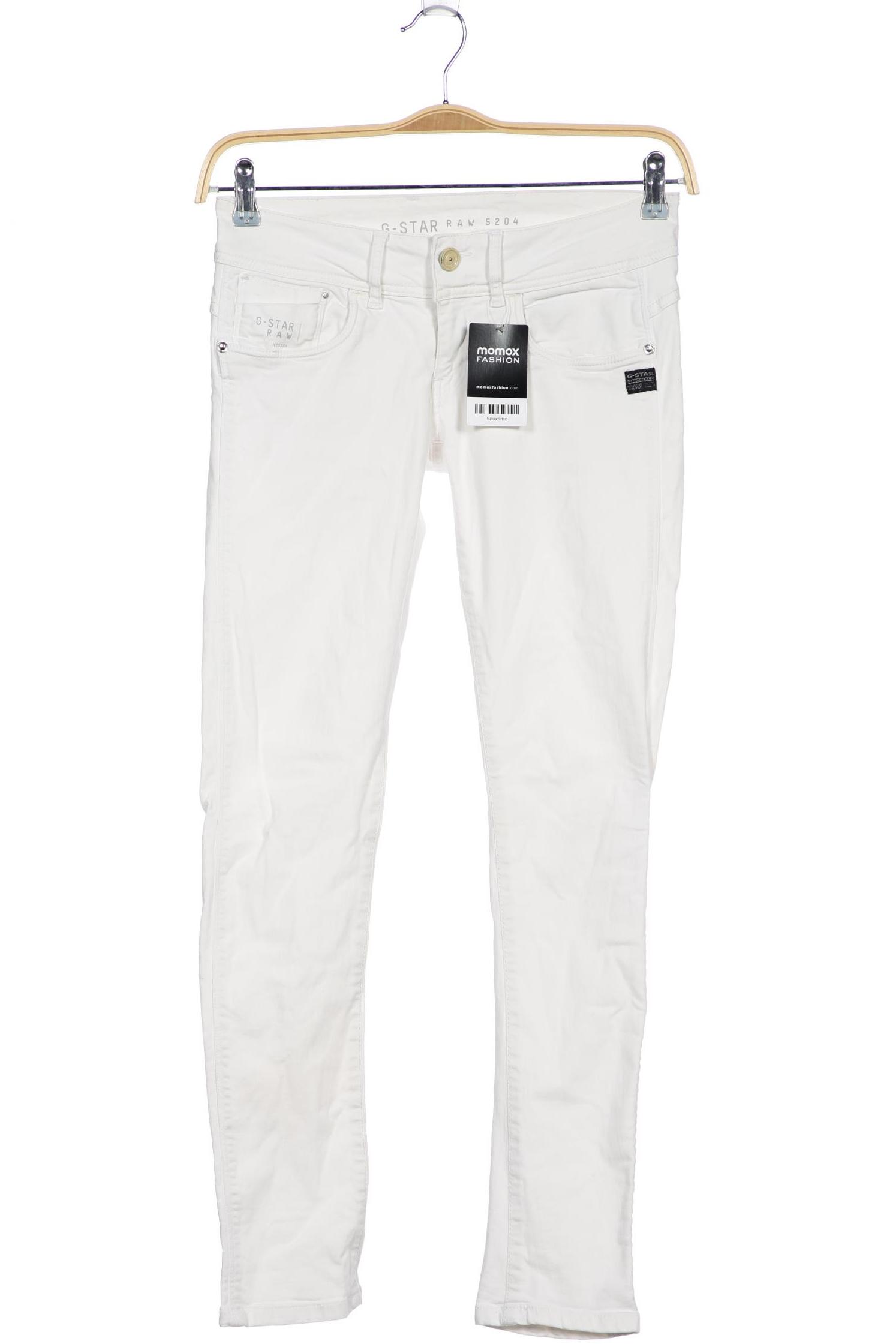

G STAR RAW Damen Jeans, cremeweiß