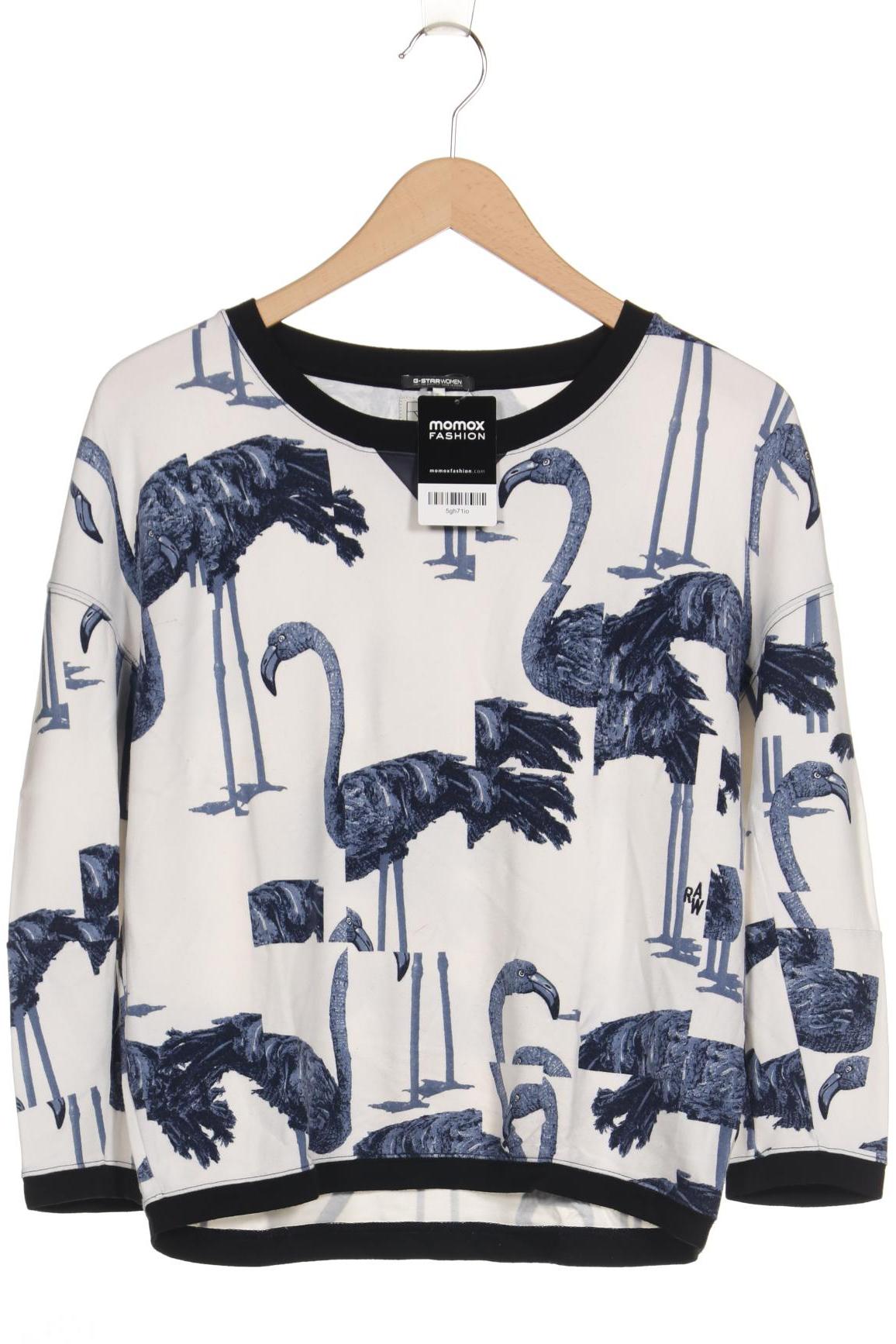 

G Star RAW Damen Langarmshirt, weiß, Gr. 36