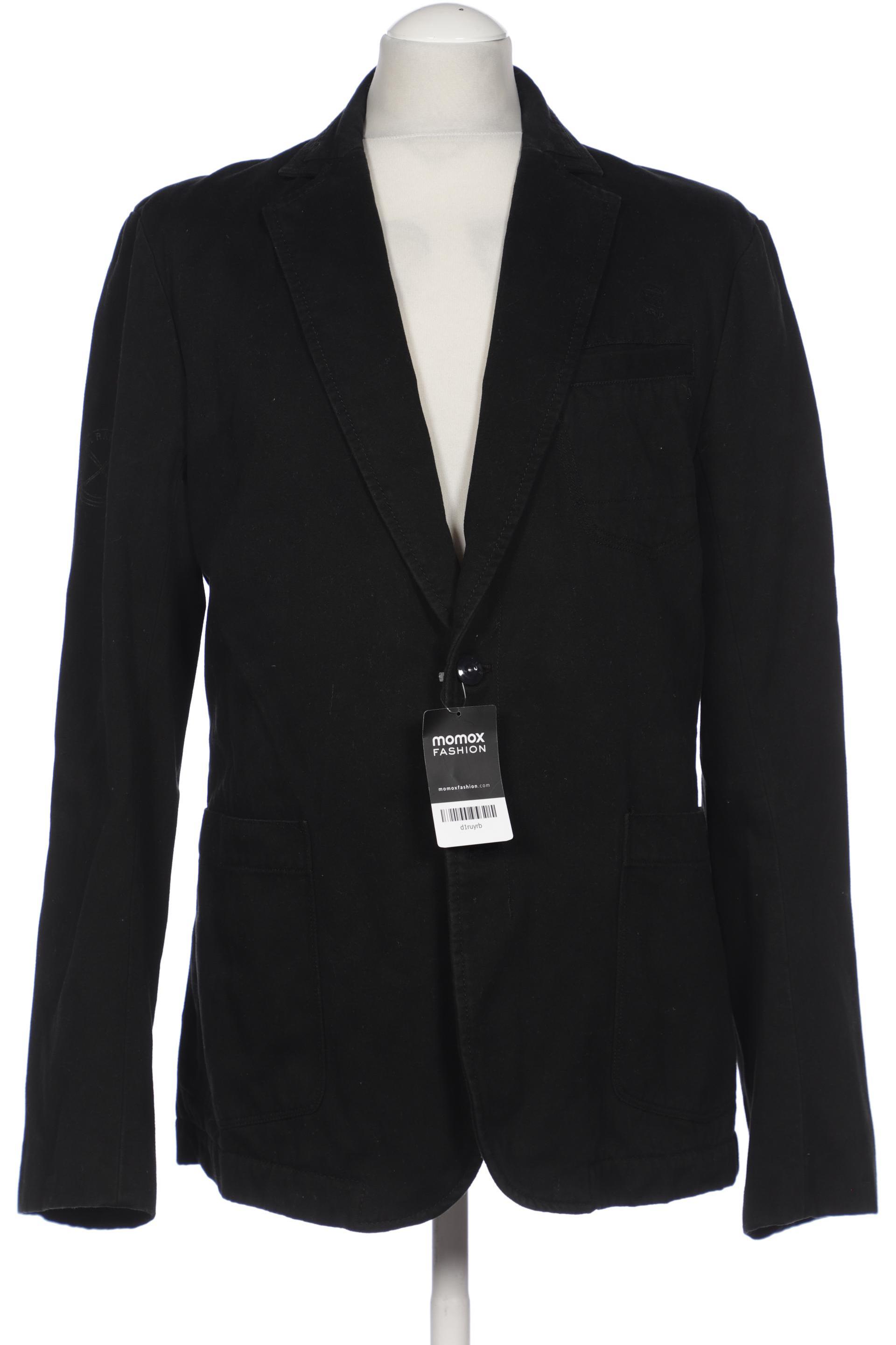 

G STAR RAW Herren Veste de costumes, schwarz