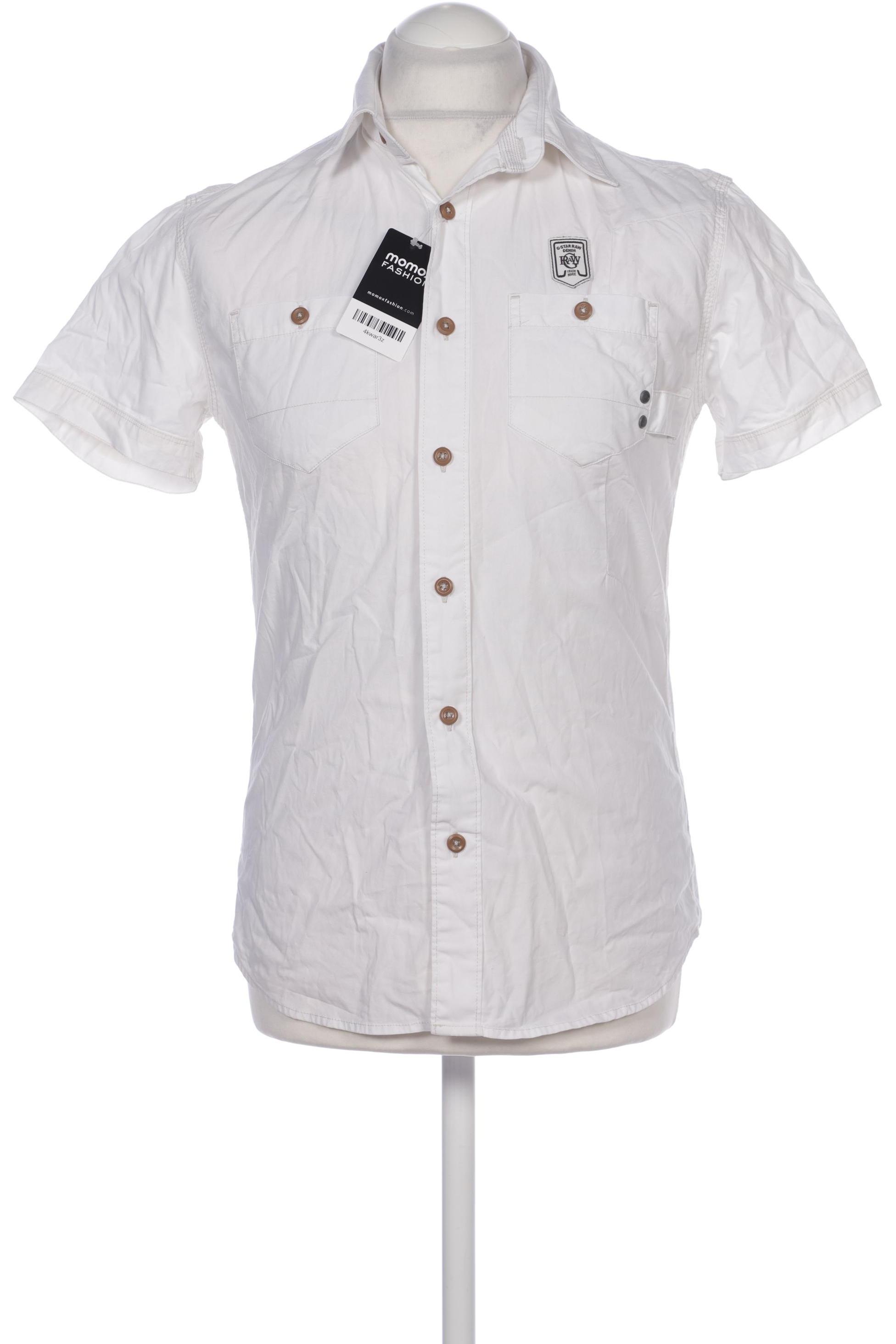 

G Star RAW Herren Hemd, weiß, Gr. 48