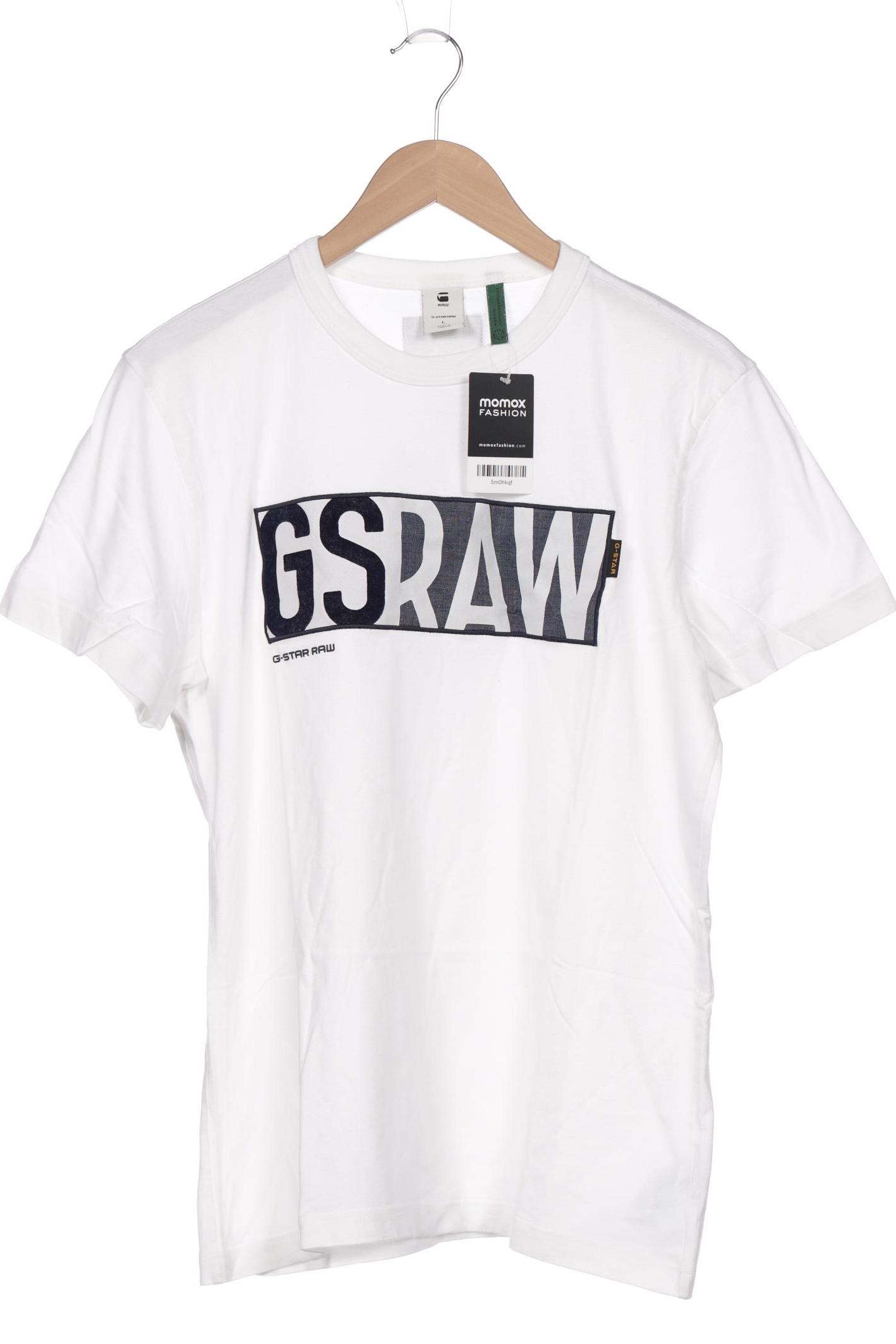 

G STAR RAW Herren T-Shirt, weiß