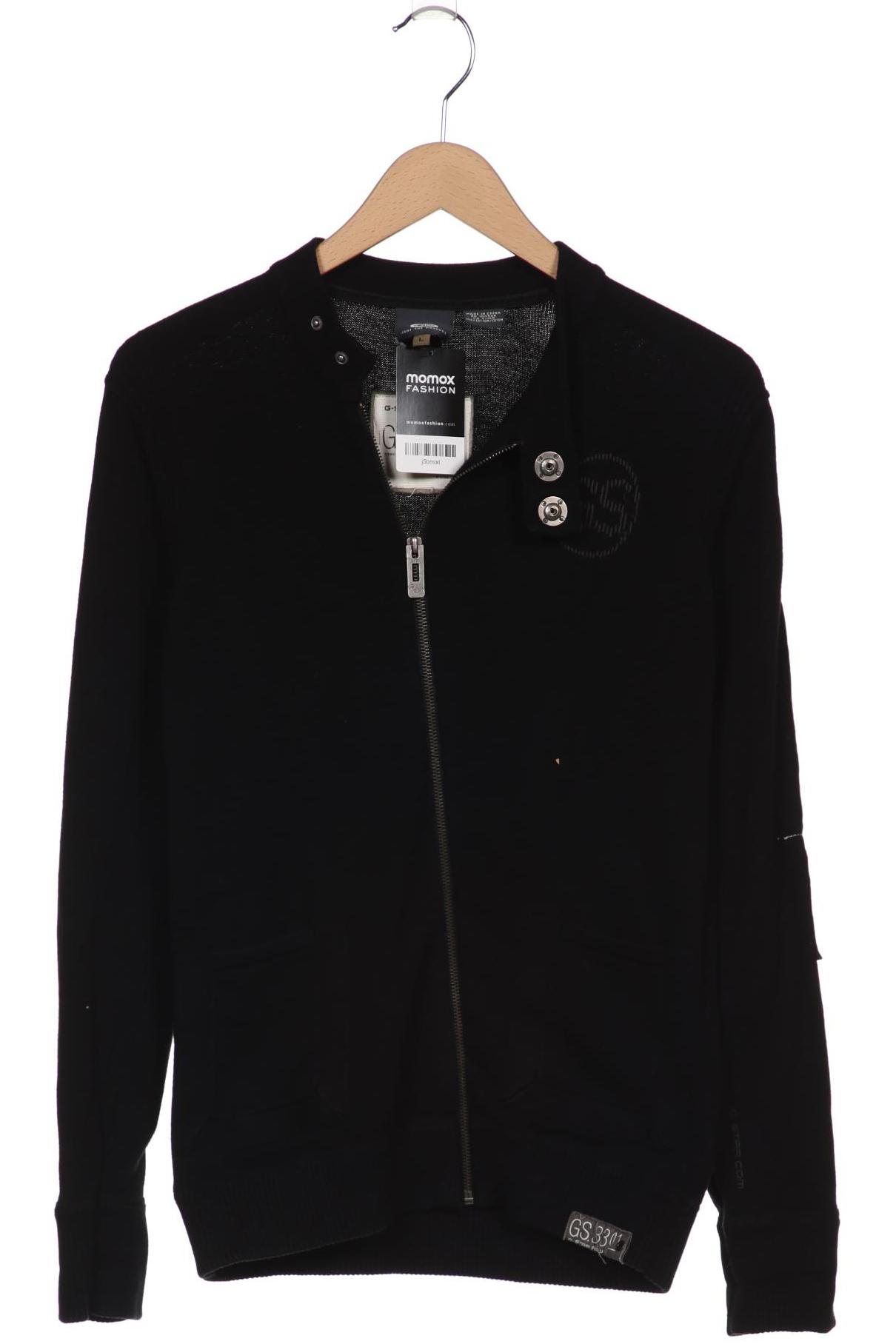 

G-STAR RAW Herren Strickjacke, schwarz