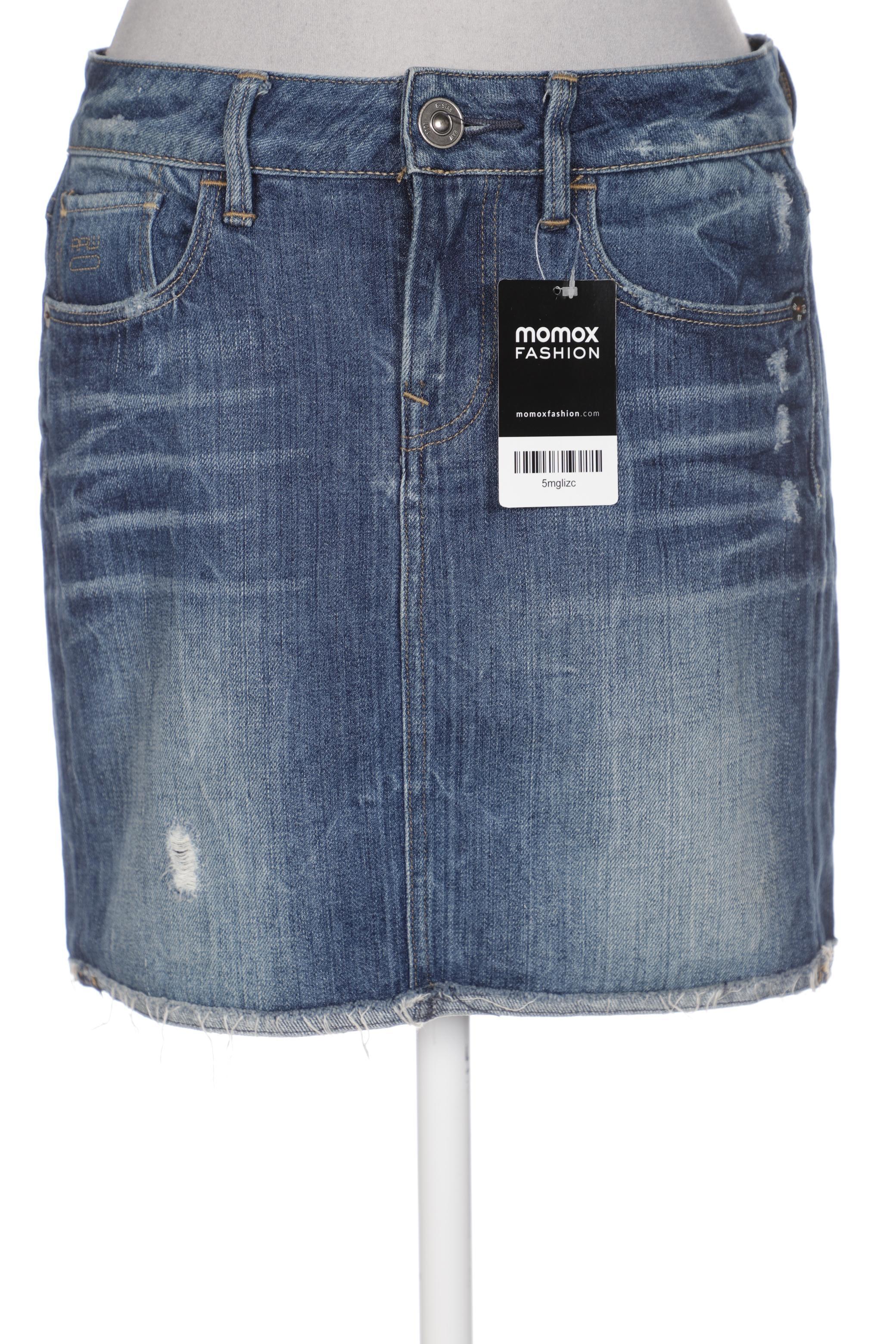 

G Star RAW Damen Rock, blau, Gr. 28