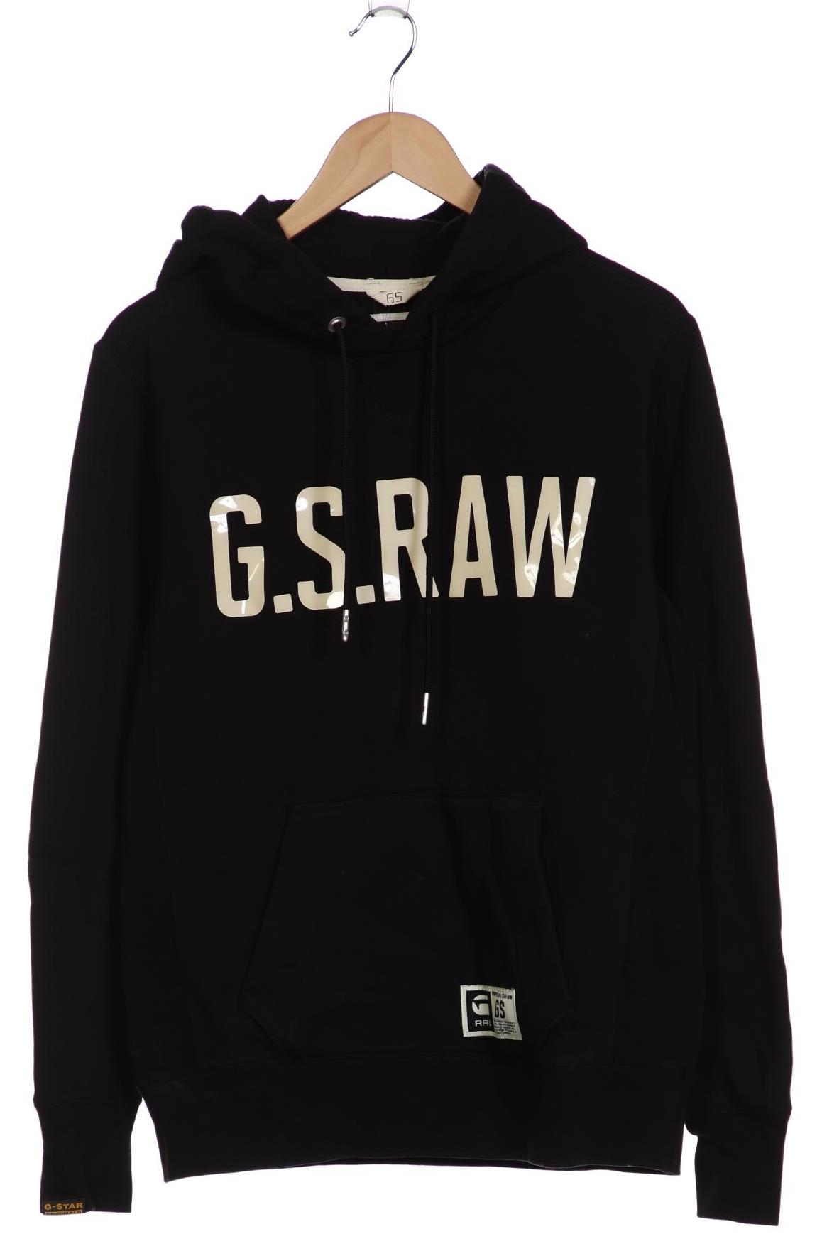 

G Star RAW Herren Kapuzenpullover, schwarz, Gr. 48