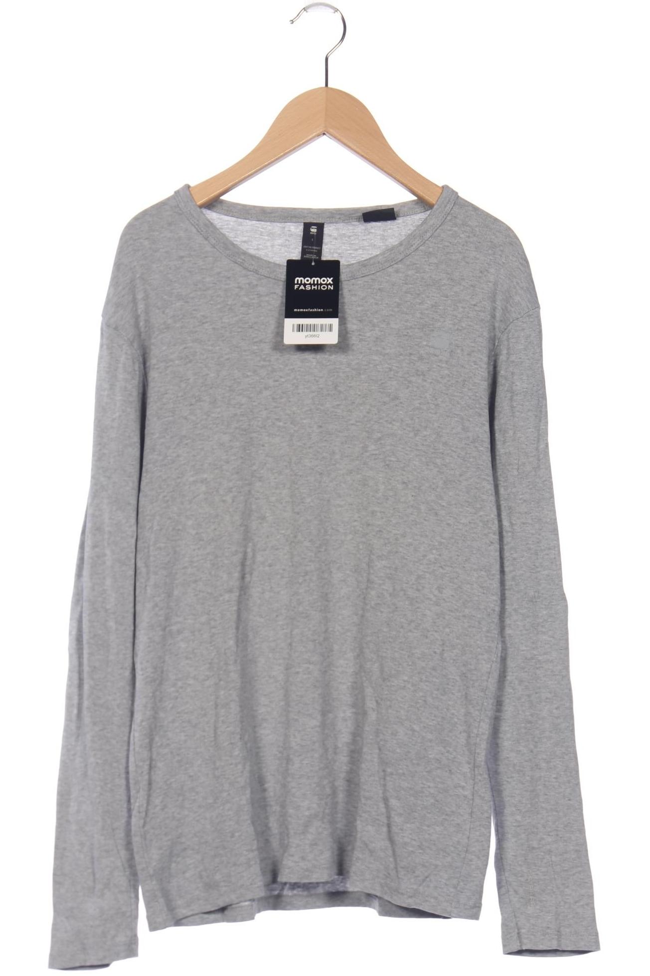 

G Star RAW Herren Langarmshirt, grau, Gr. 52