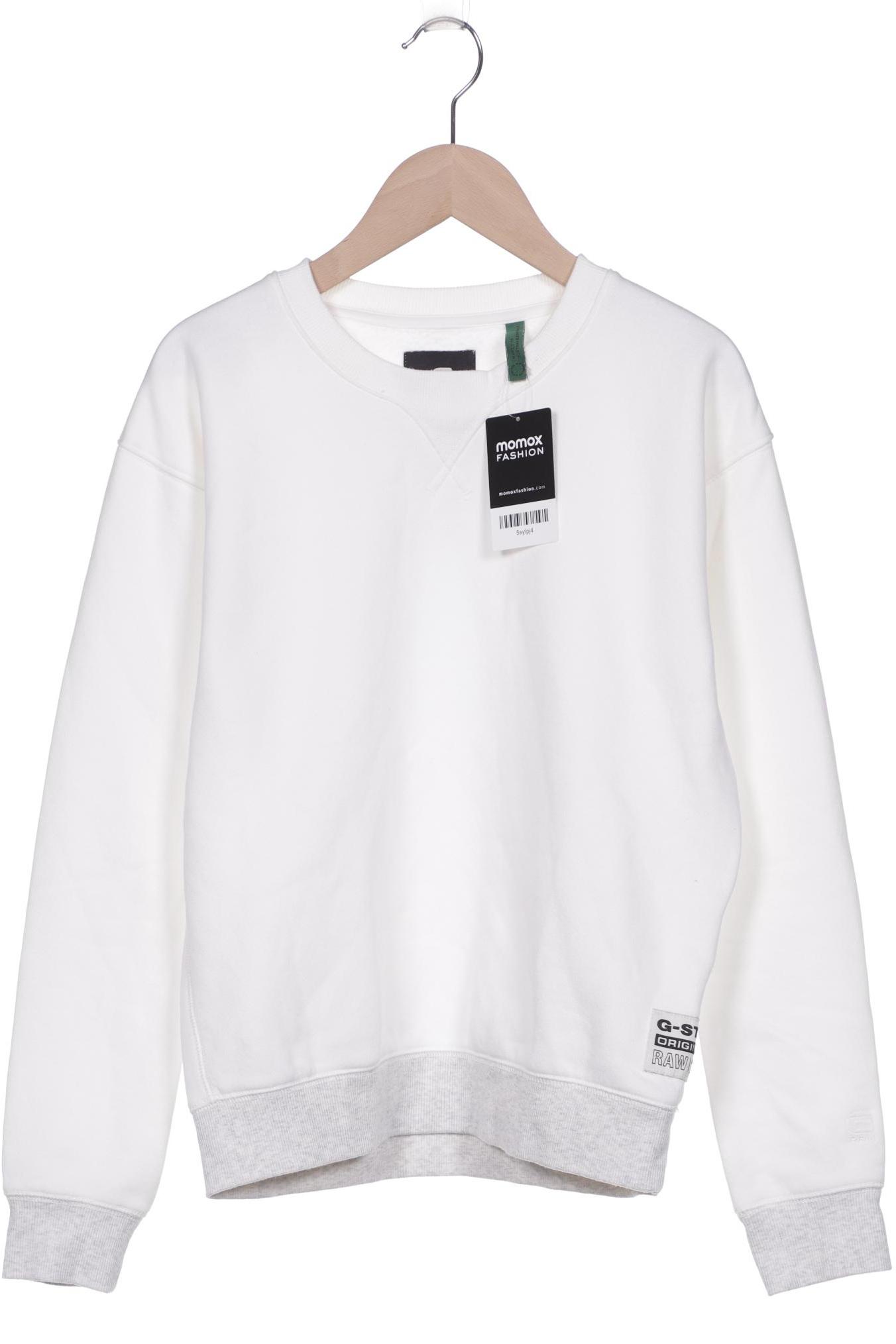 

G STAR RAW Damen Sweatshirt, weiß