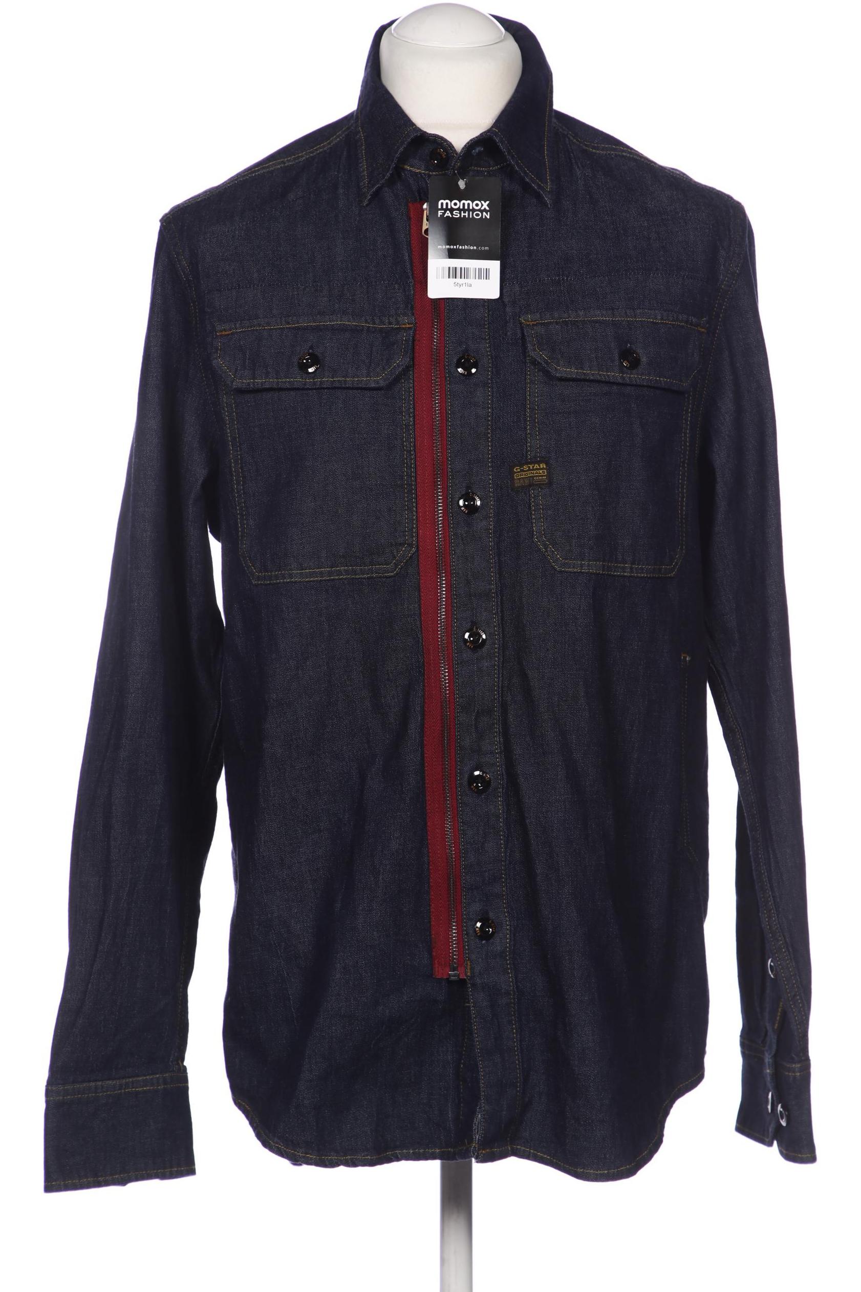 

G-STAR RAW Herren Hemd, marineblau