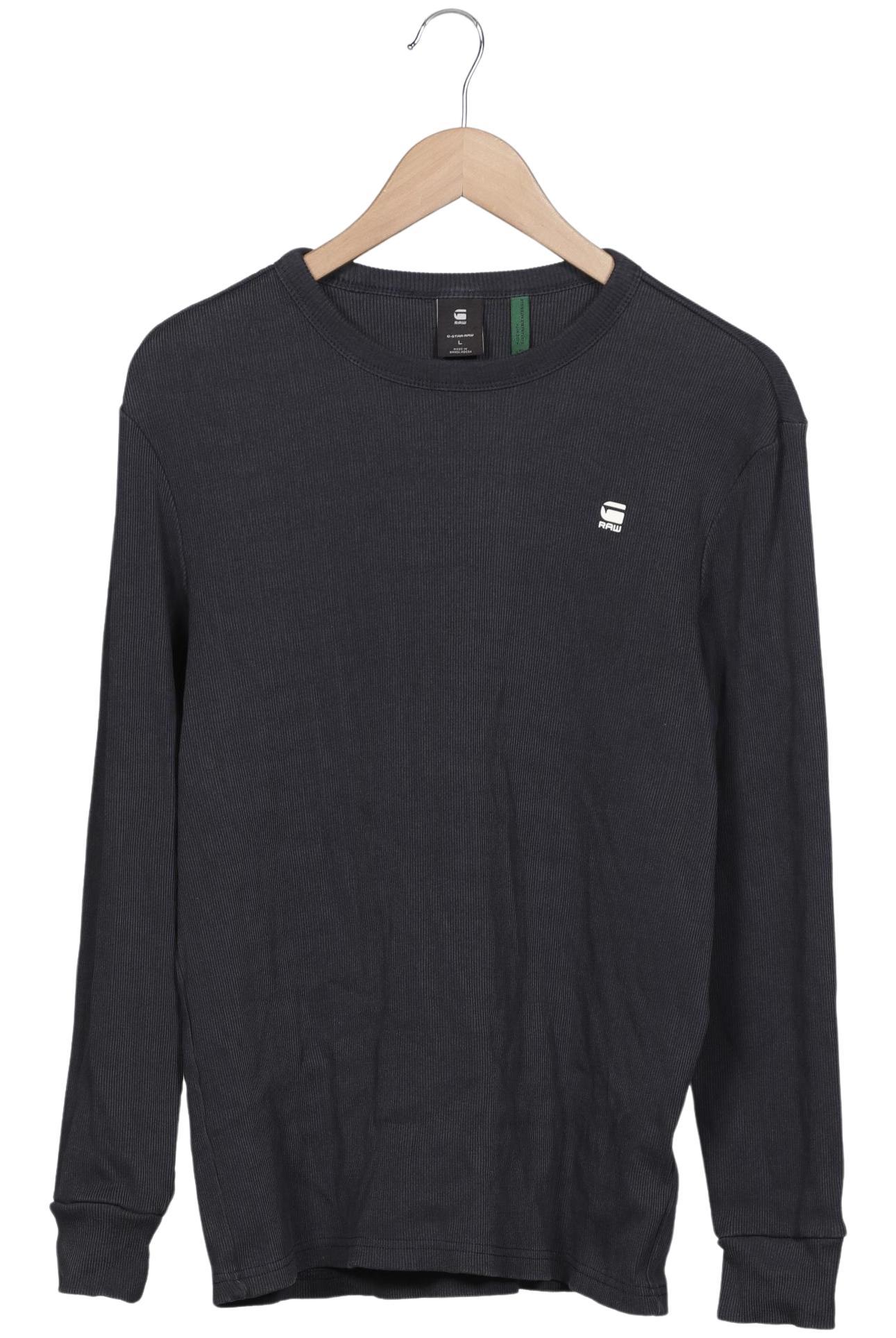 

G Star RAW Herren Langarmshirt, grau, Gr. 52