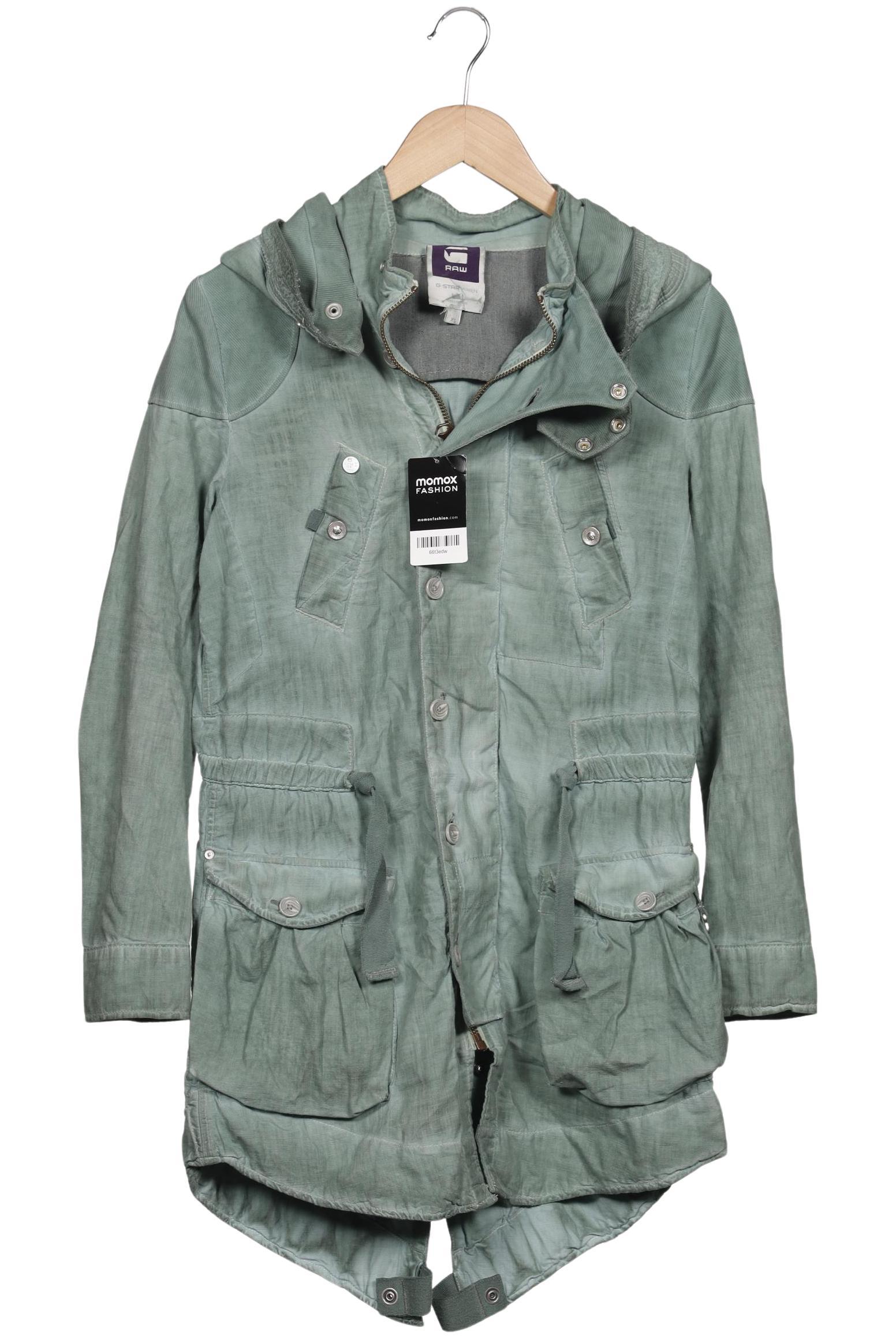 

G Star RAW Damen Mantel, grün, Gr. 34
