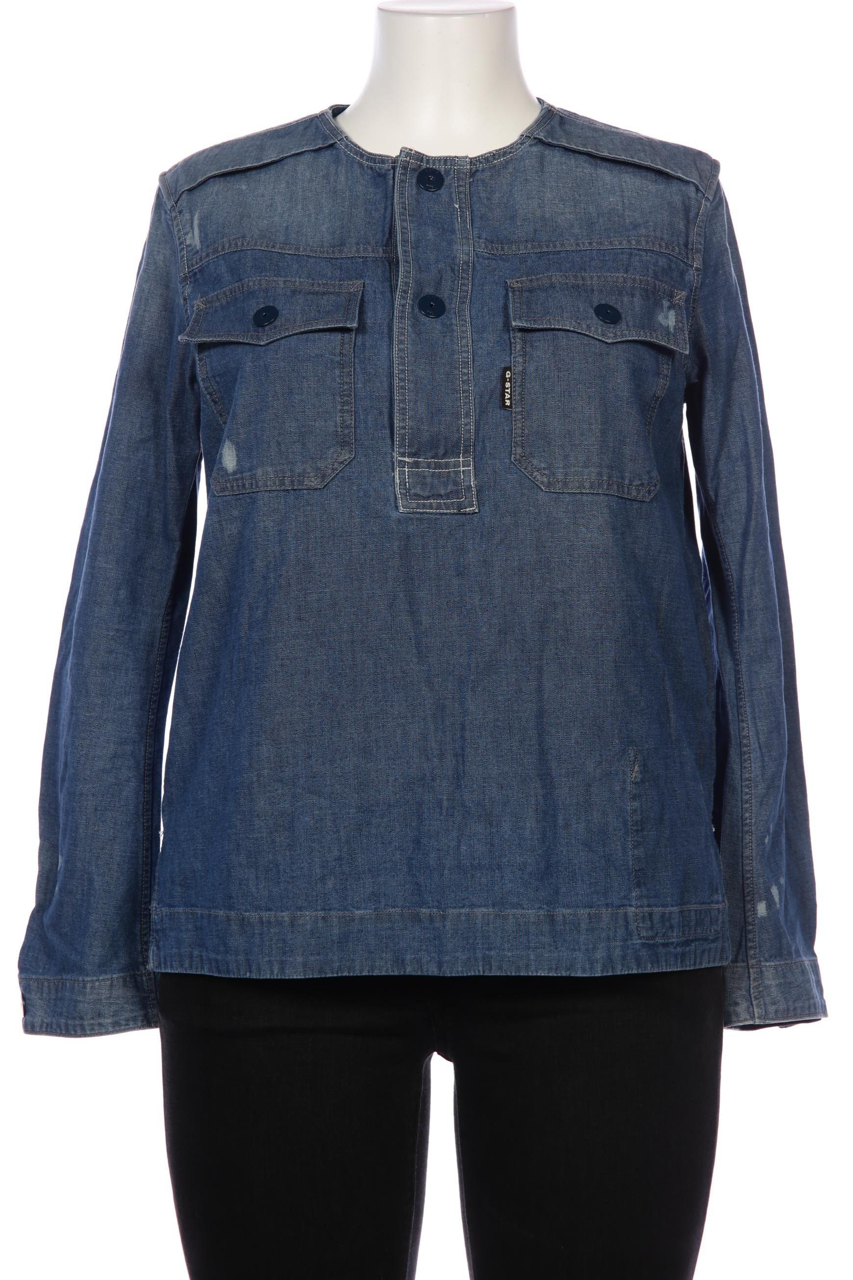 

G Star RAW Damen Bluse, blau, Gr. 42
