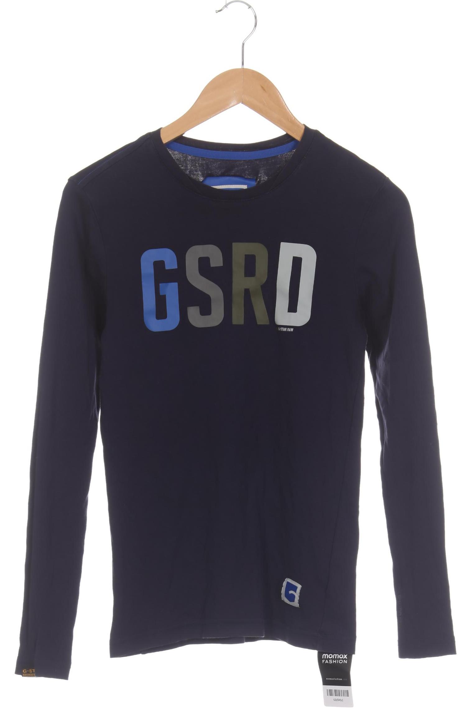 

G Star RAW Herren Langarmshirt, blau, Gr.