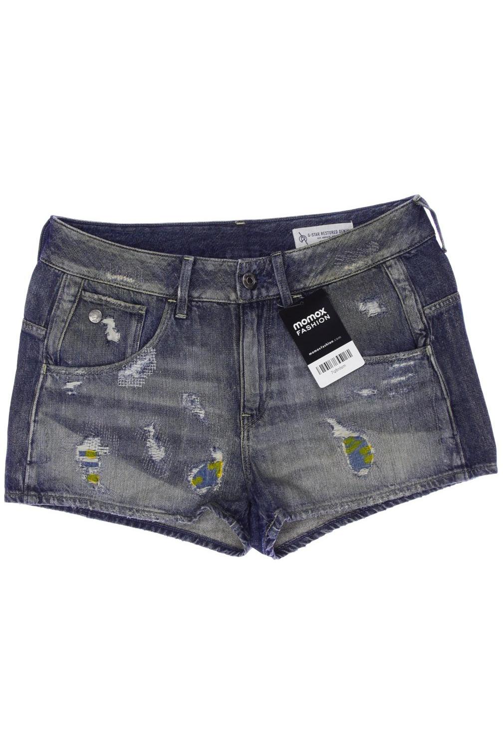 

G Star RAW Damen Shorts, blau, Gr. 24