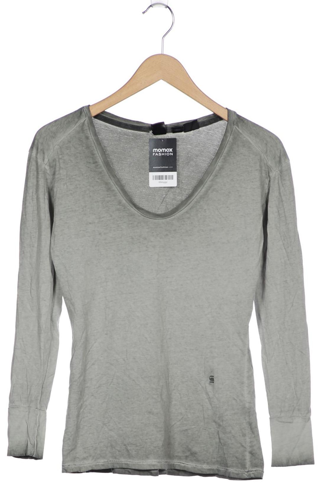 

G STAR RAW Damen Langarmshirt, grau