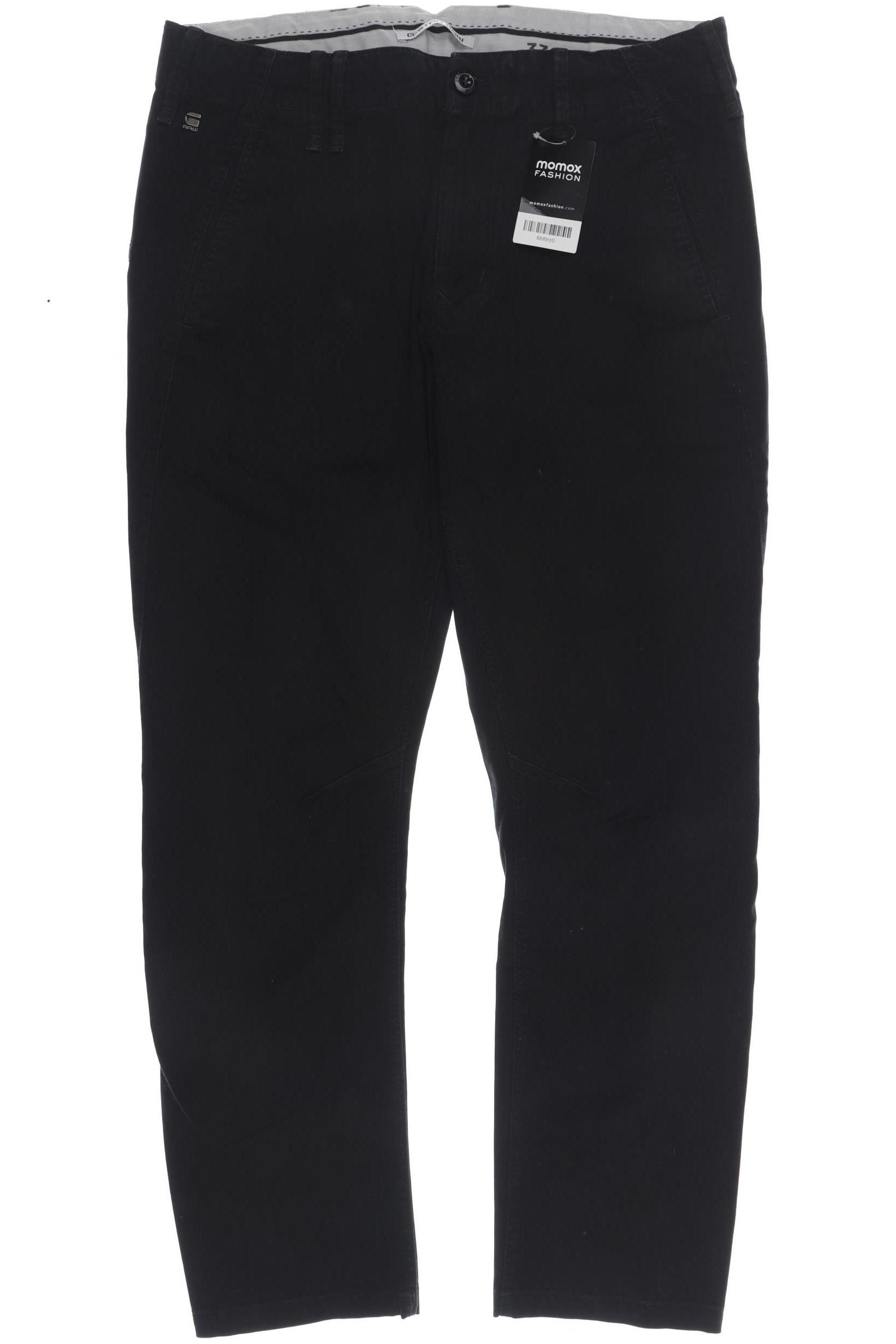 

G STAR RAW Herren Stoffhose, schwarz
