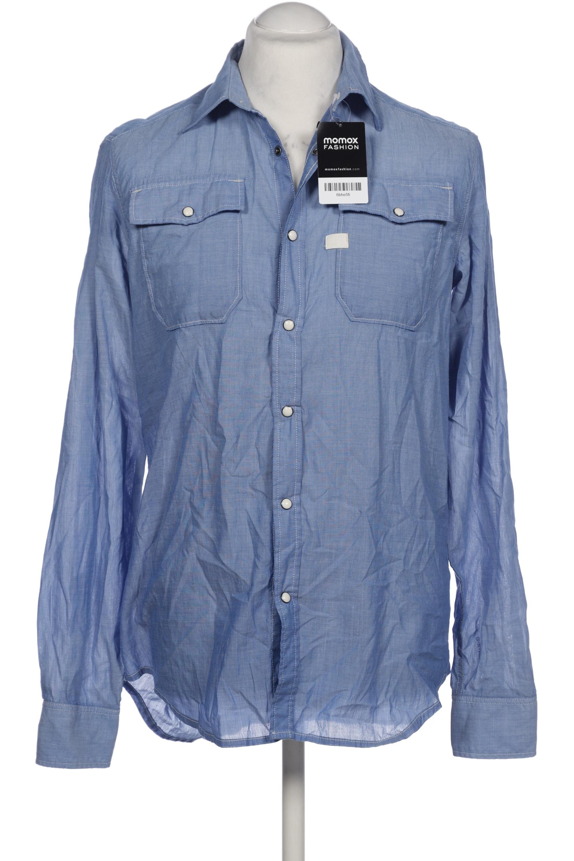 

G Star RAW Herren Hemd, blau, Gr. 52
