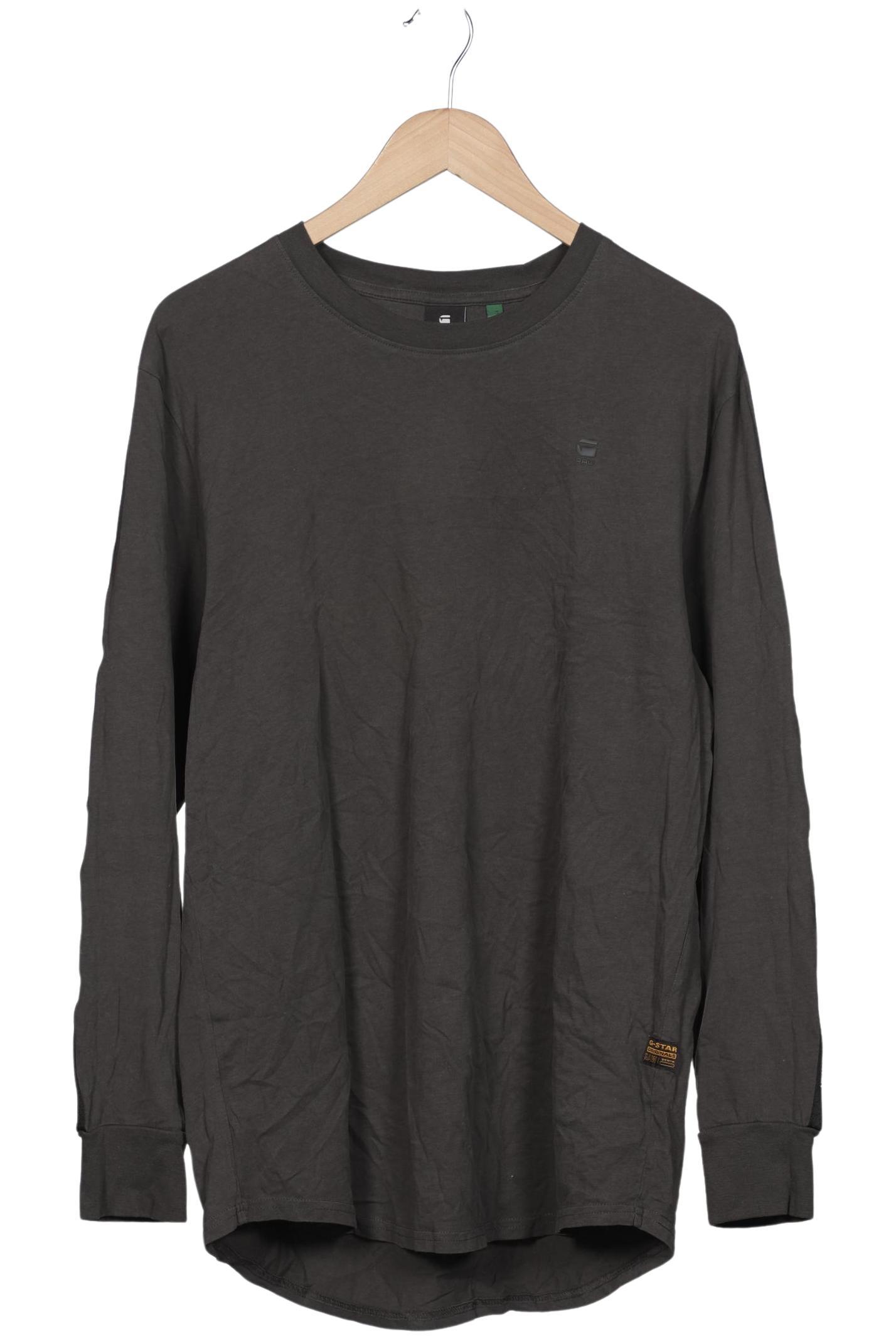 

G Star RAW Herren Langarmshirt, grau, Gr. 52