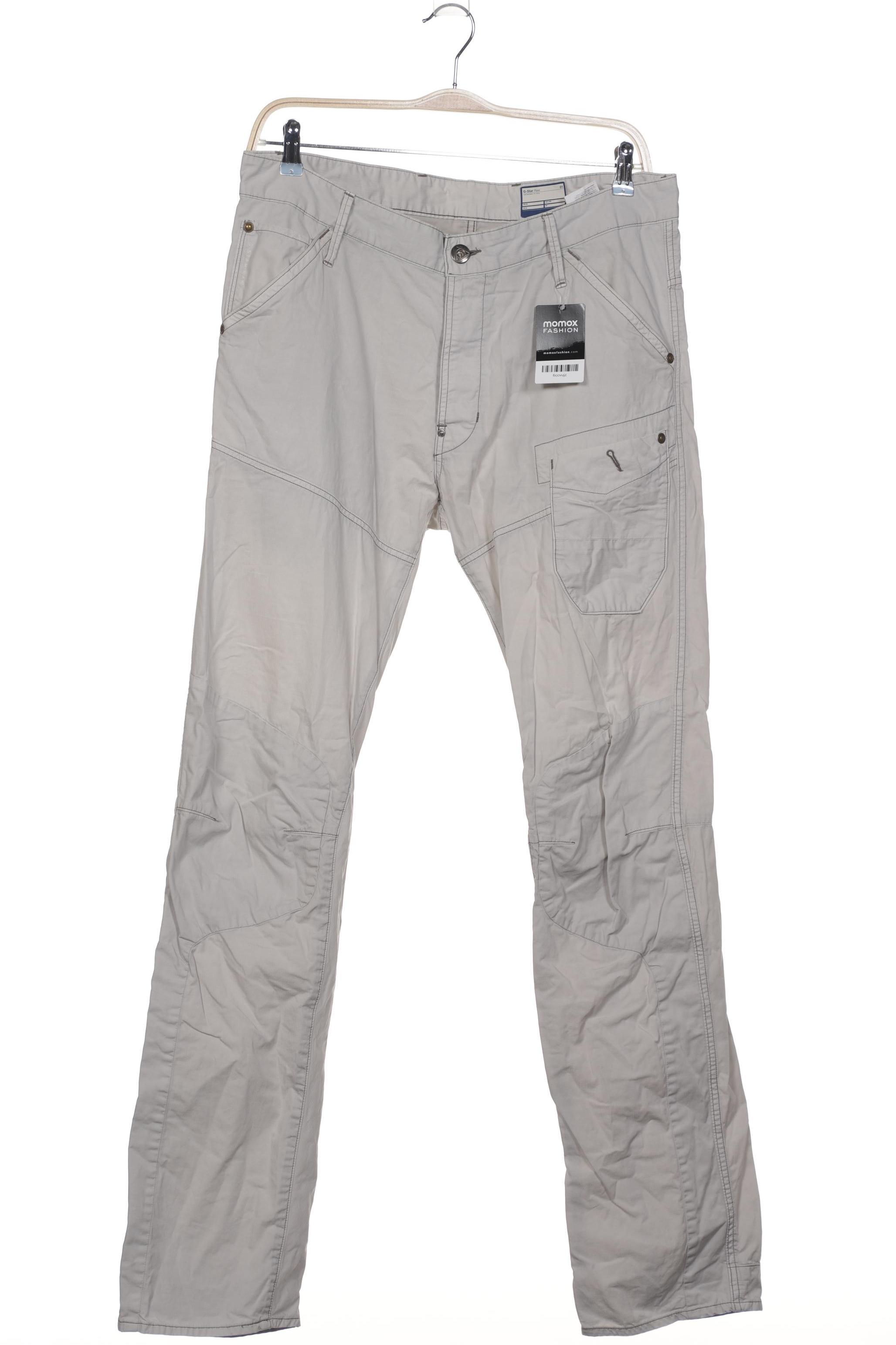 

G Star RAW Herren Stoffhose, cremeweiß, Gr. 36