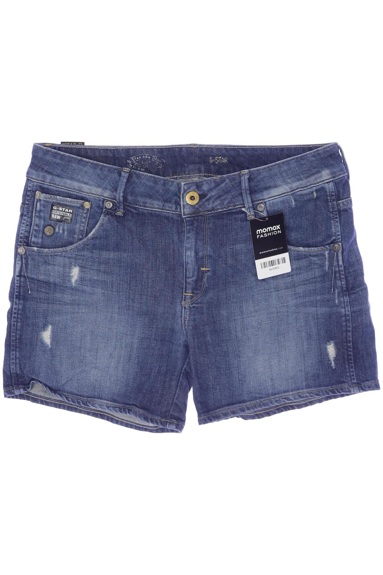 

G Star RAW Damen Shorts, blau, Gr. 30