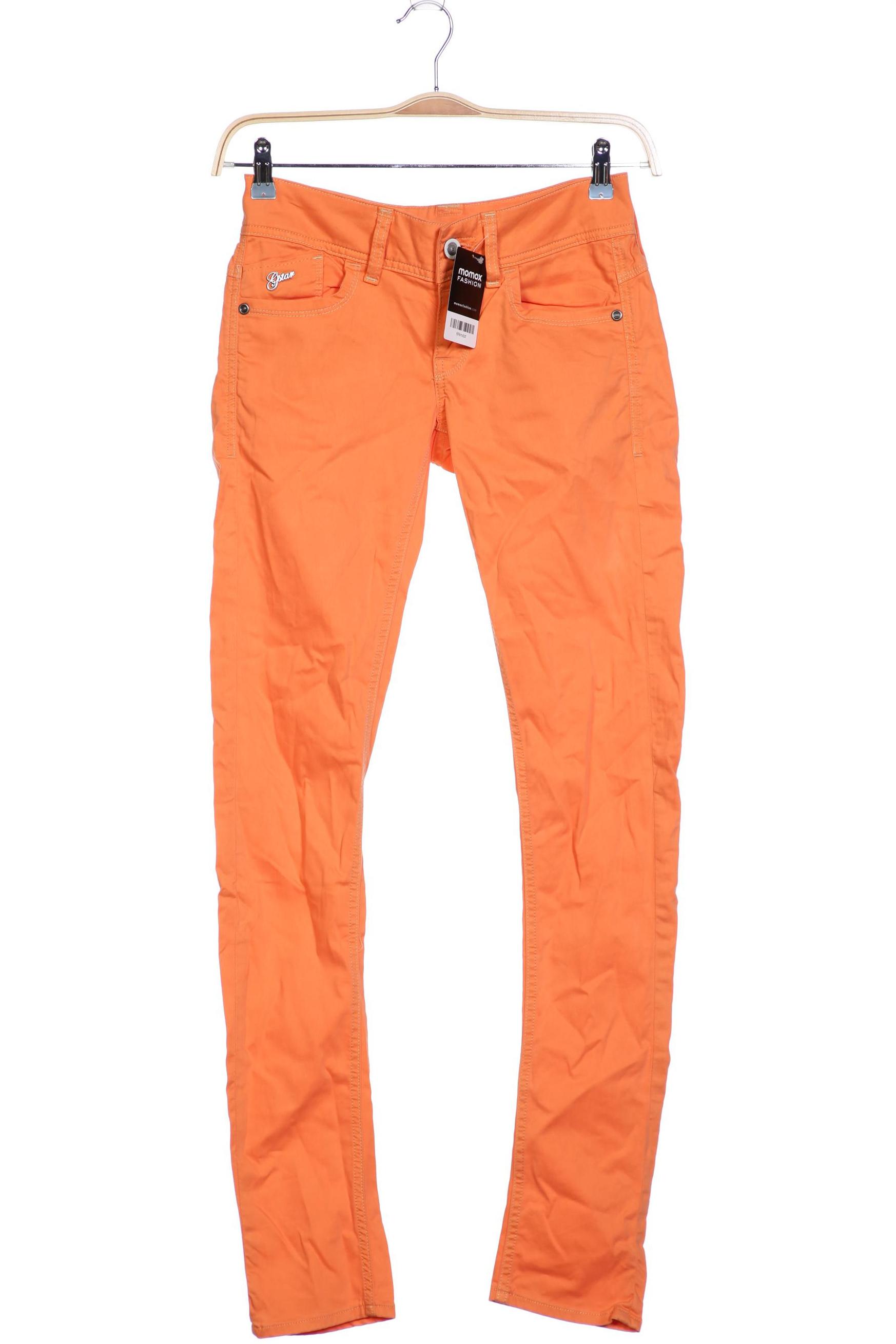 

G STAR RAW Damen Stoffhose, orange