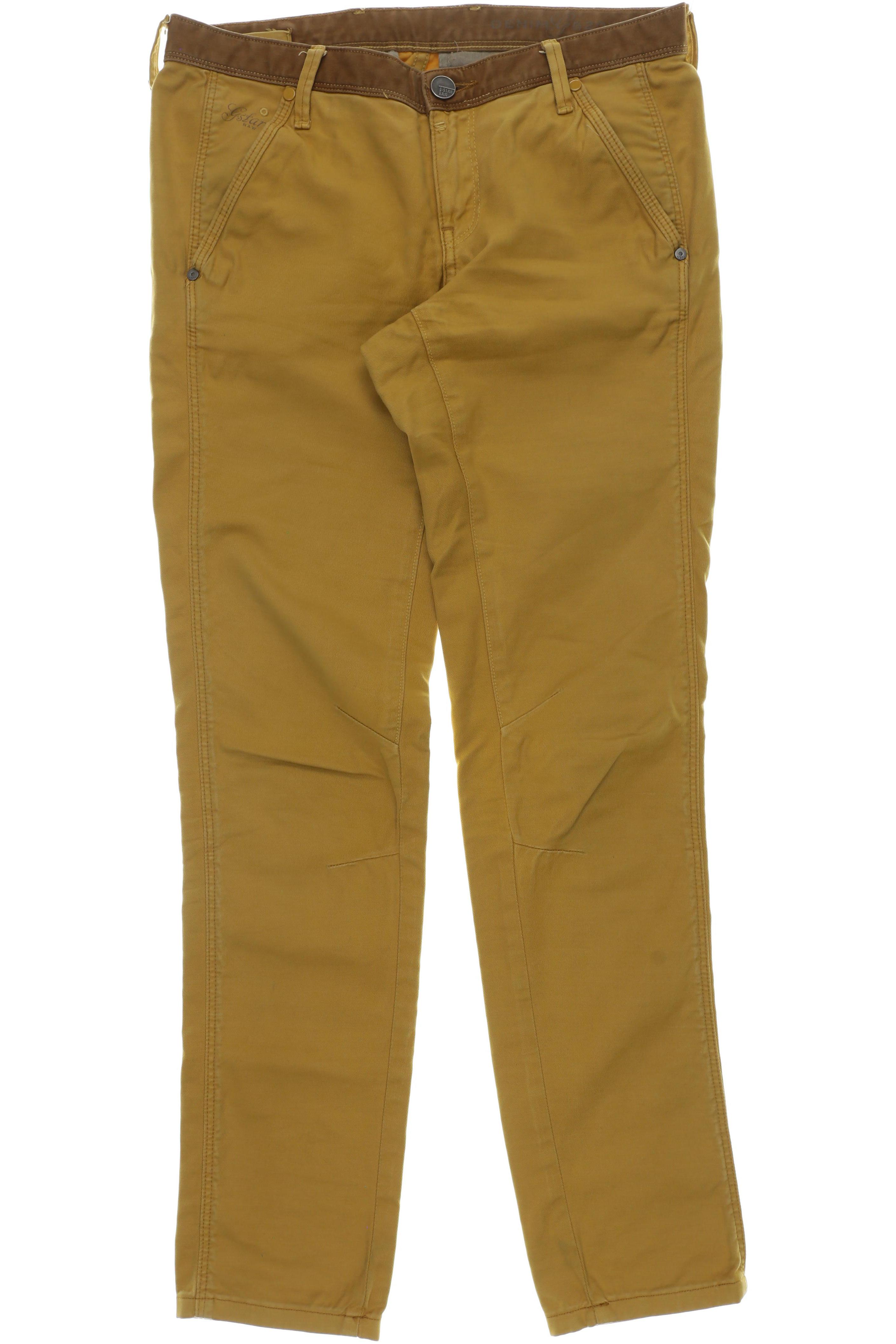 

G Star RAW Damen Stoffhose, gelb, Gr. 26