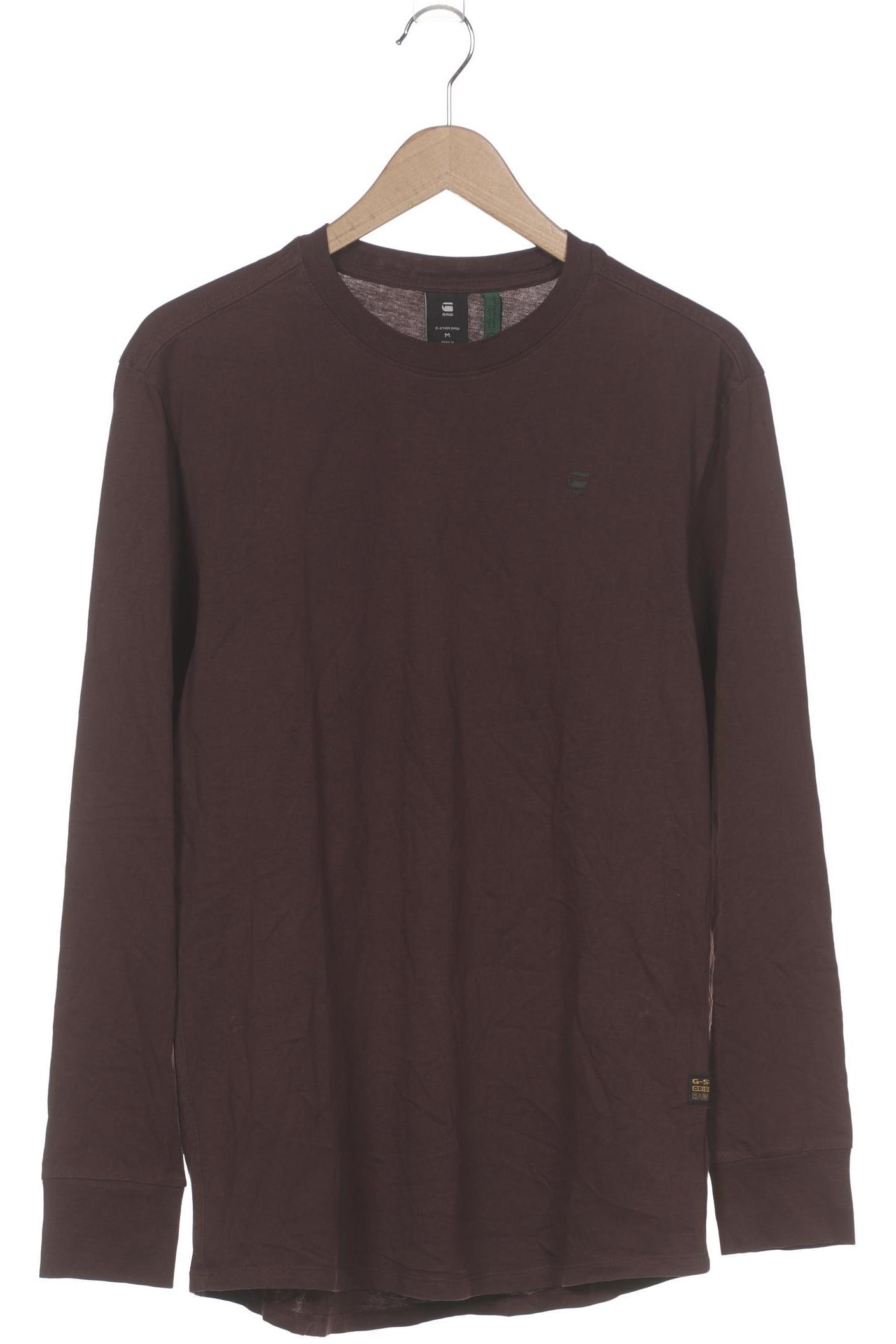

G Star RAW Herren Langarmshirt, bordeaux, Gr. 48