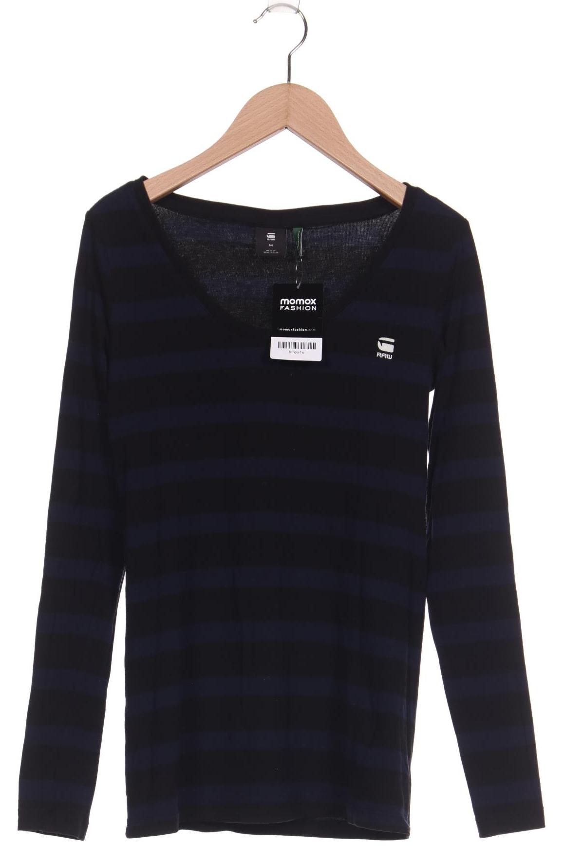 

G STAR RAW Damen Langarmshirt, schwarz