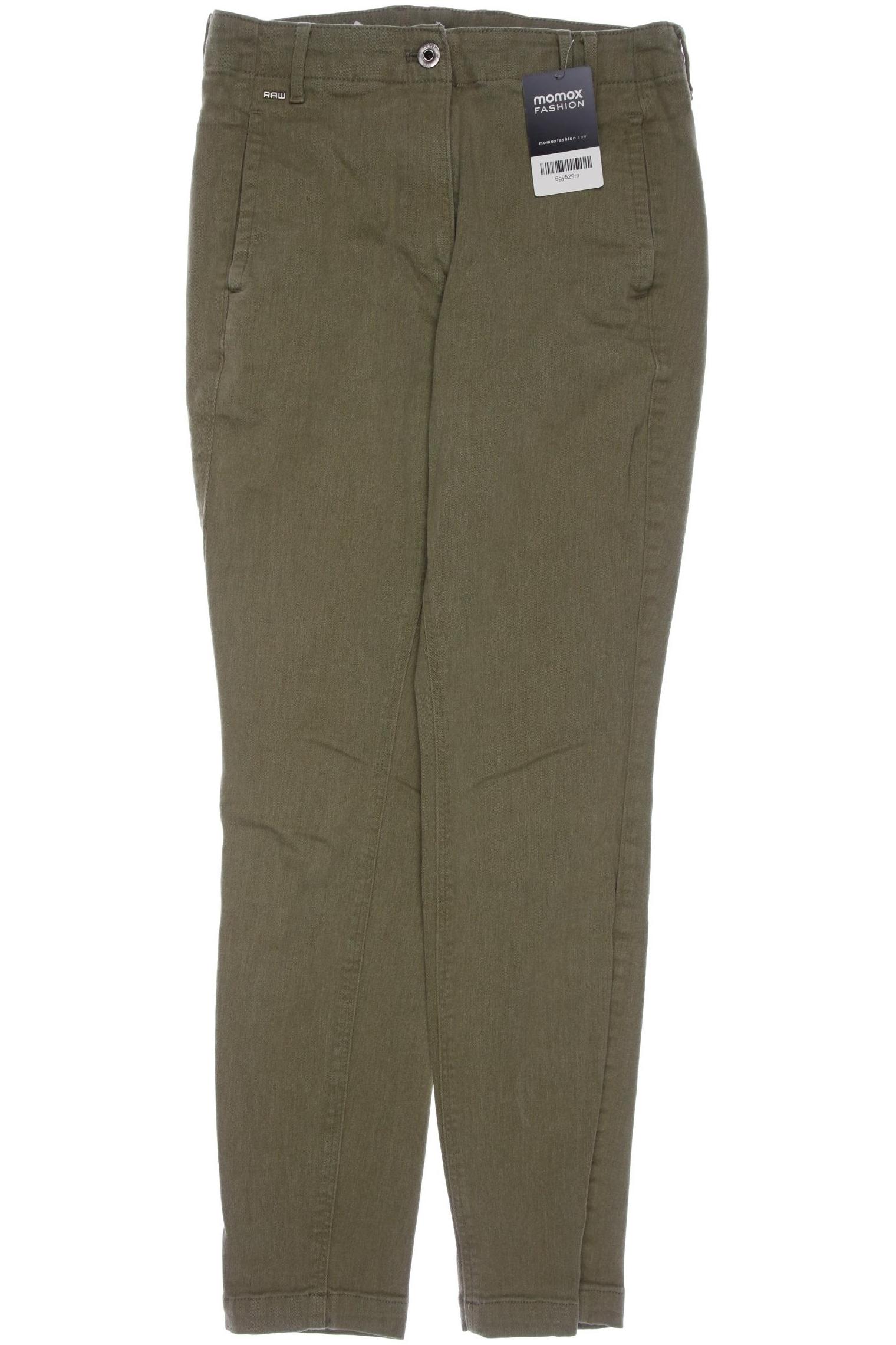 

G Star RAW Damen Stoffhose, grün, Gr. 27