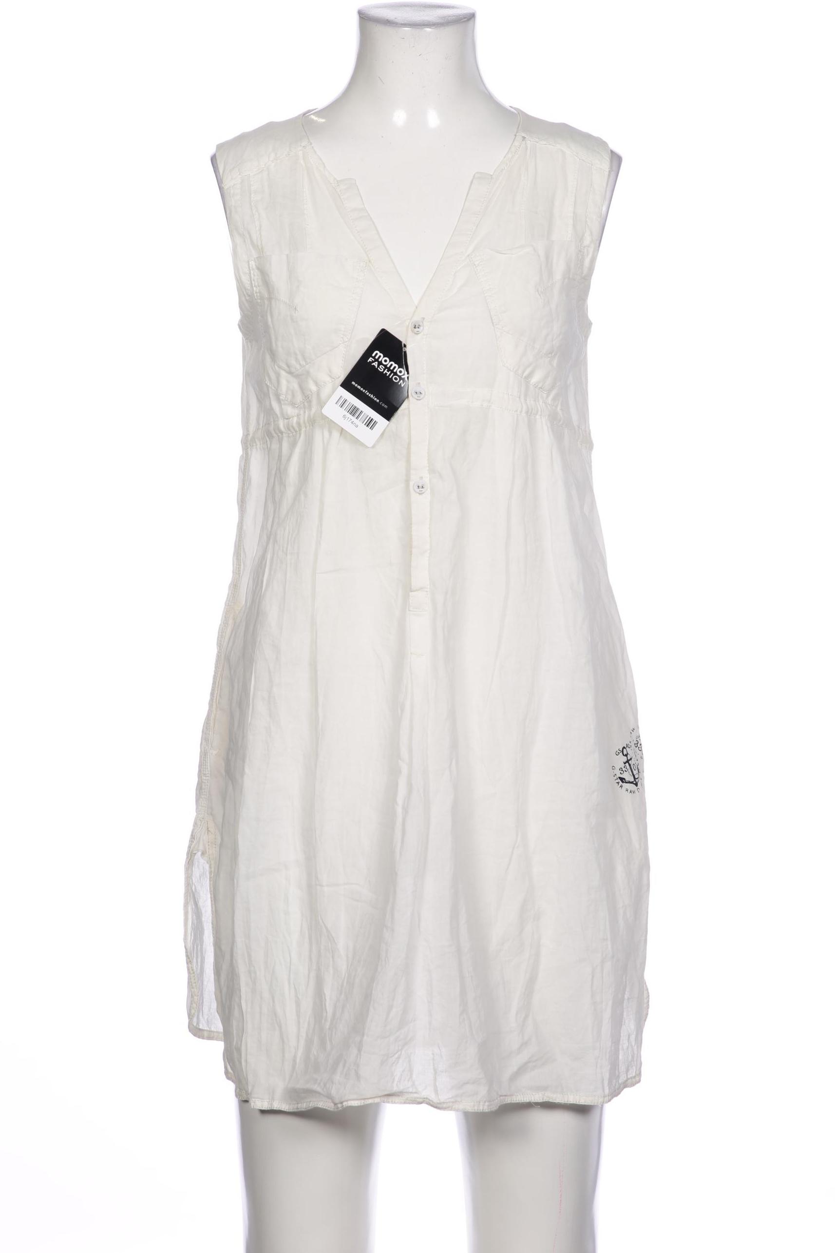 

G STAR RAW Damen Kleid, cremeweiß