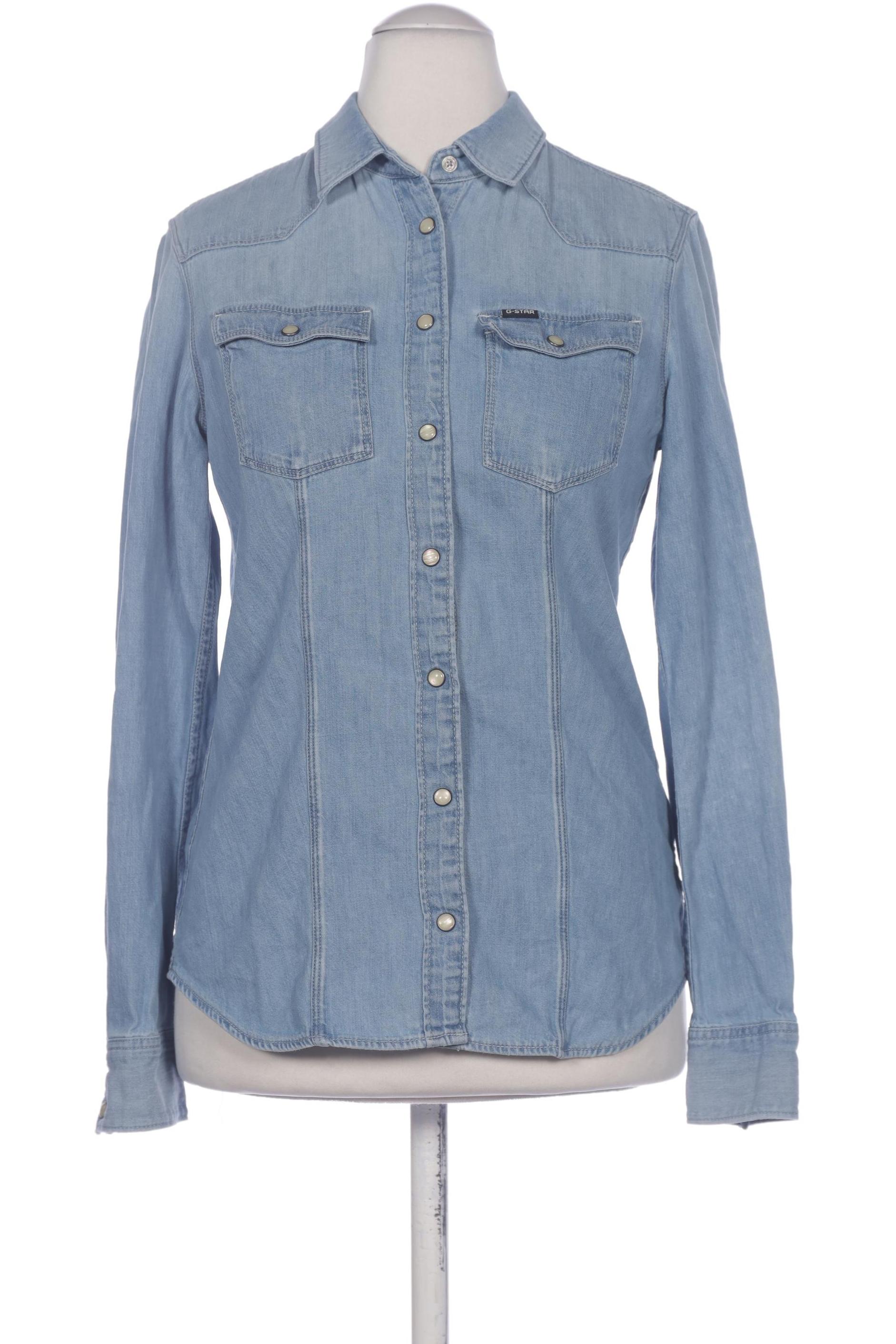 

G Star RAW Damen Bluse, blau, Gr. 36