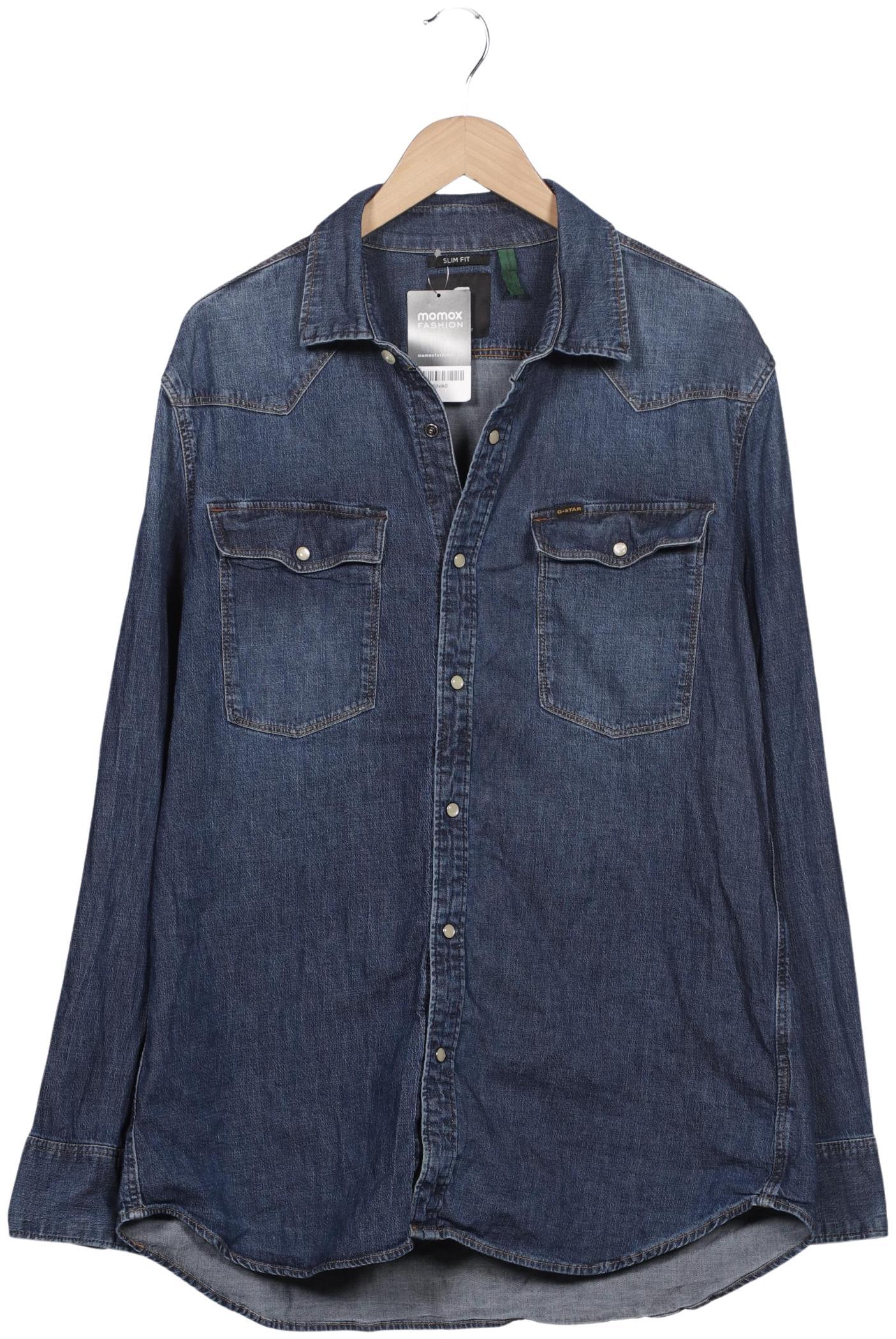 

G Star RAW Herren Hemd, blau, Gr. 56