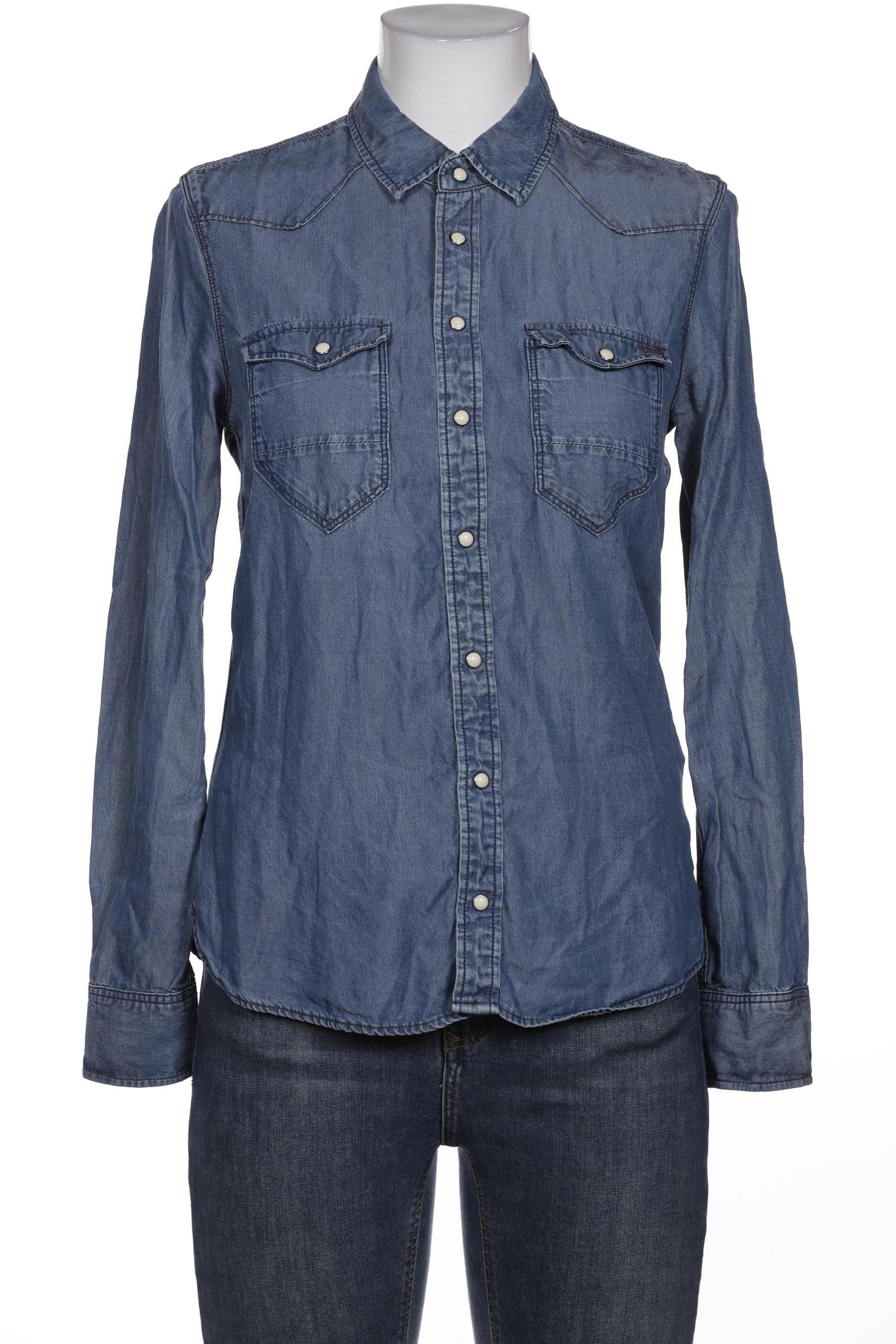 

G-STAR RAW Damen Bluse, blau