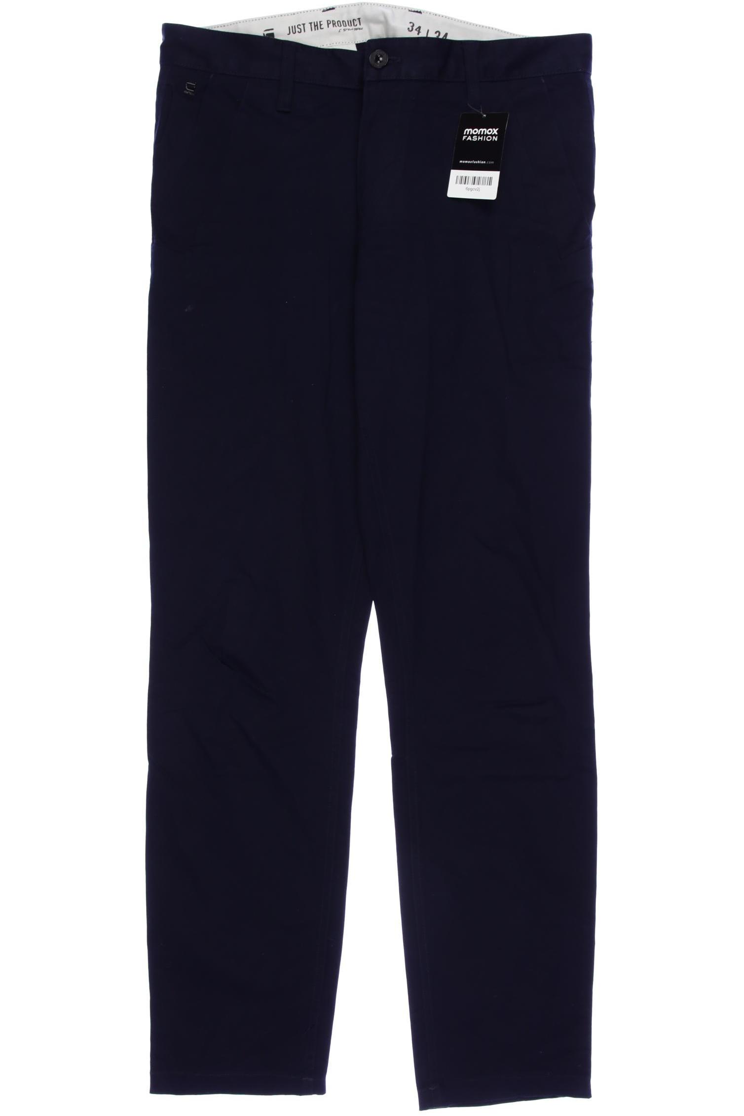 

G Star RAW Herren Stoffhose, marineblau, Gr. 34