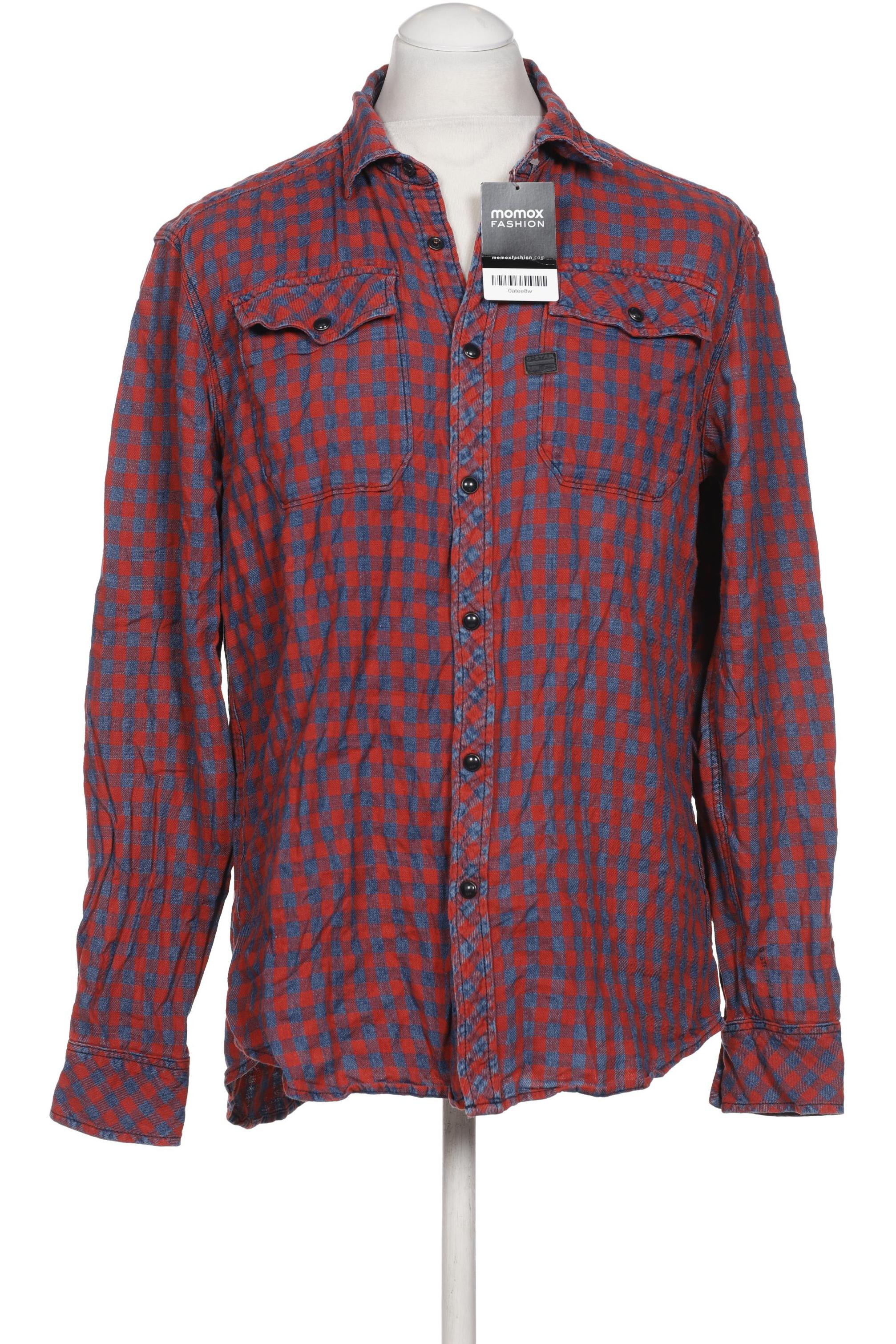 

G-Star RAW Herren Hemd, rot, Gr. 52