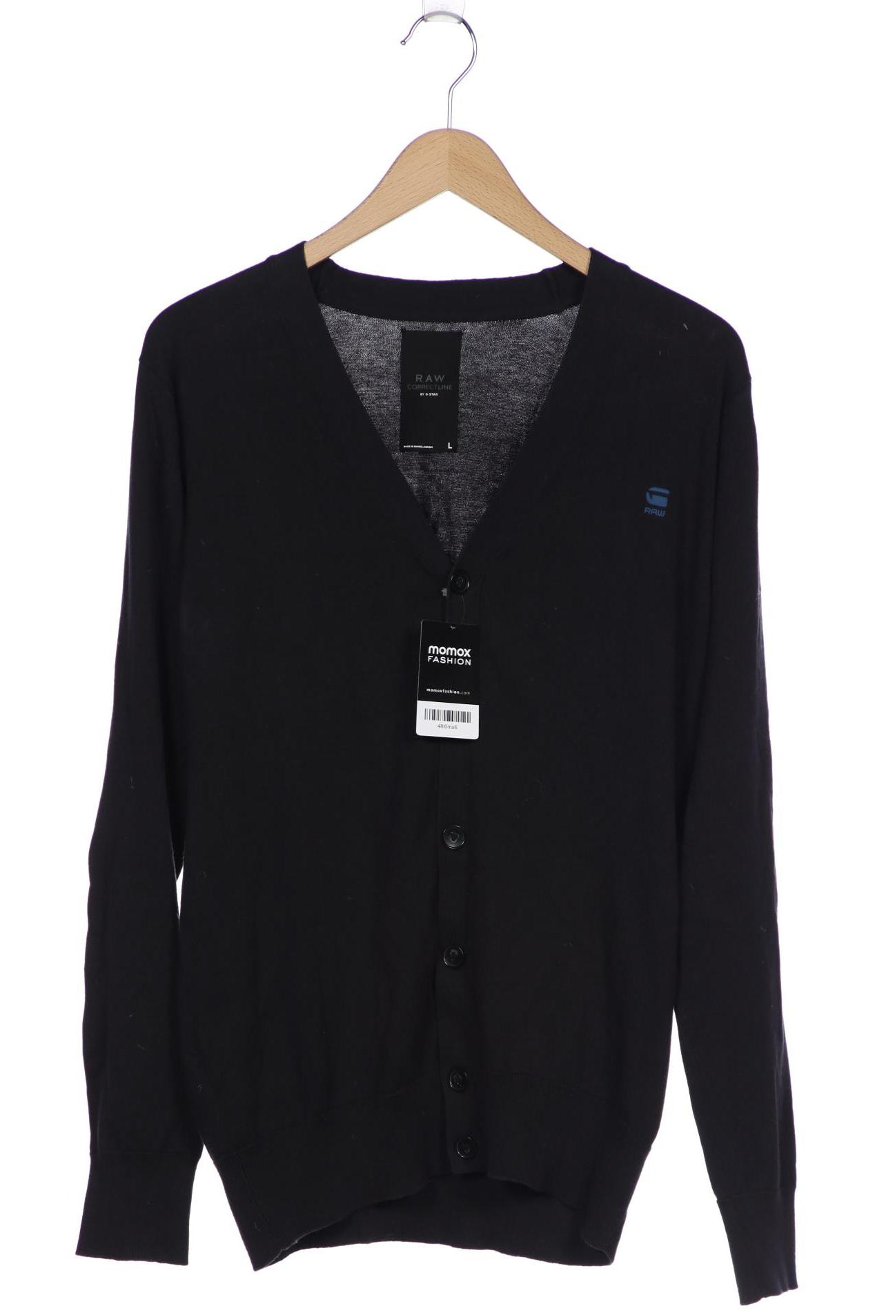 

G-STAR RAW Herren Strickjacke, schwarz