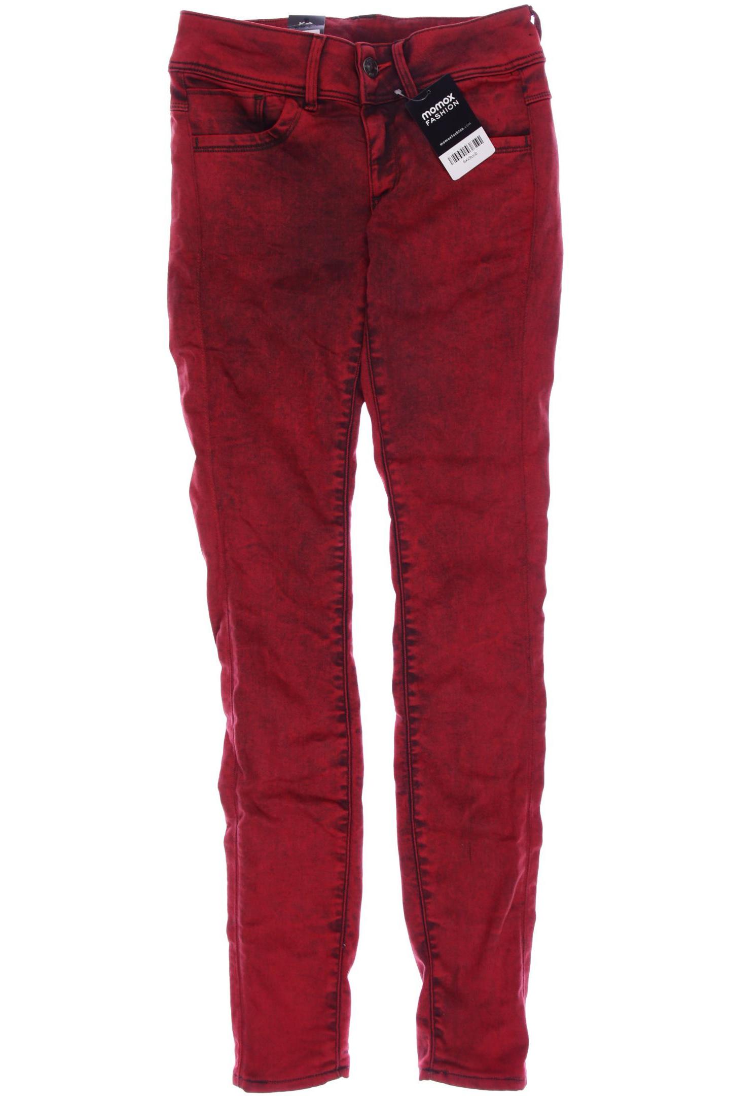 

G STAR RAW Damen Jeans, rot