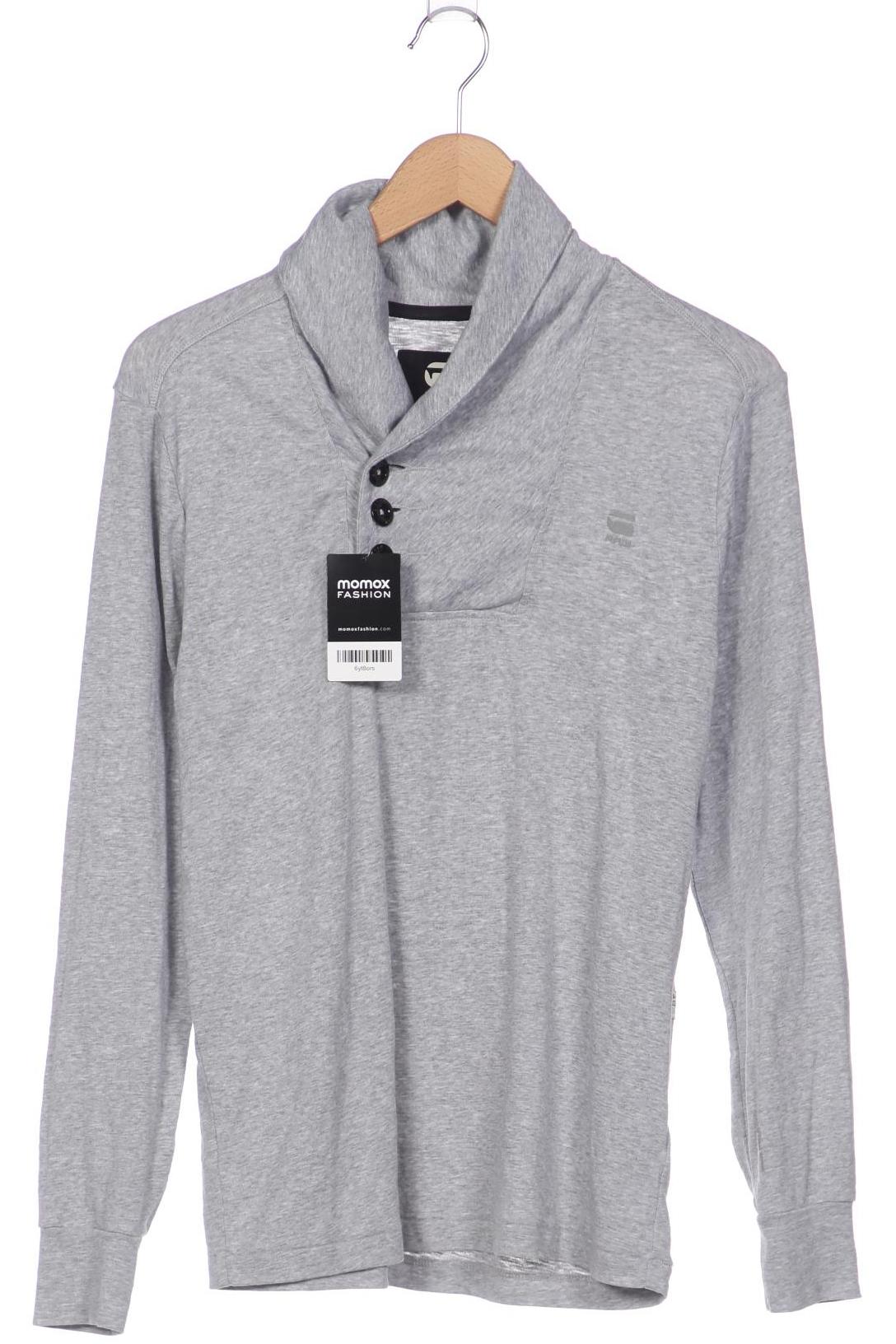 

G Star RAW Herren Langarmshirt, grau, Gr. 48