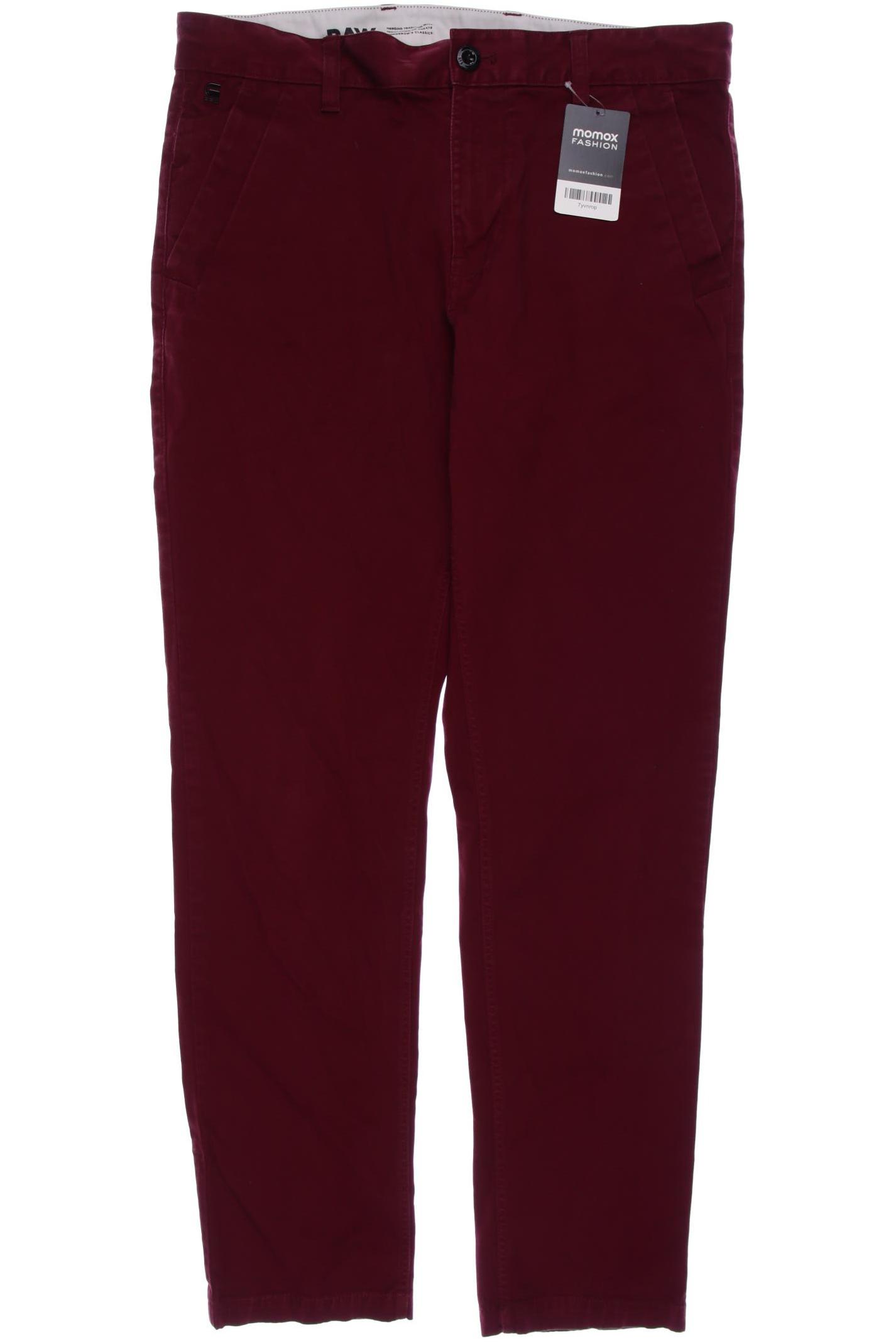 

G-STAR RAW Herren Stoffhose, bordeaux