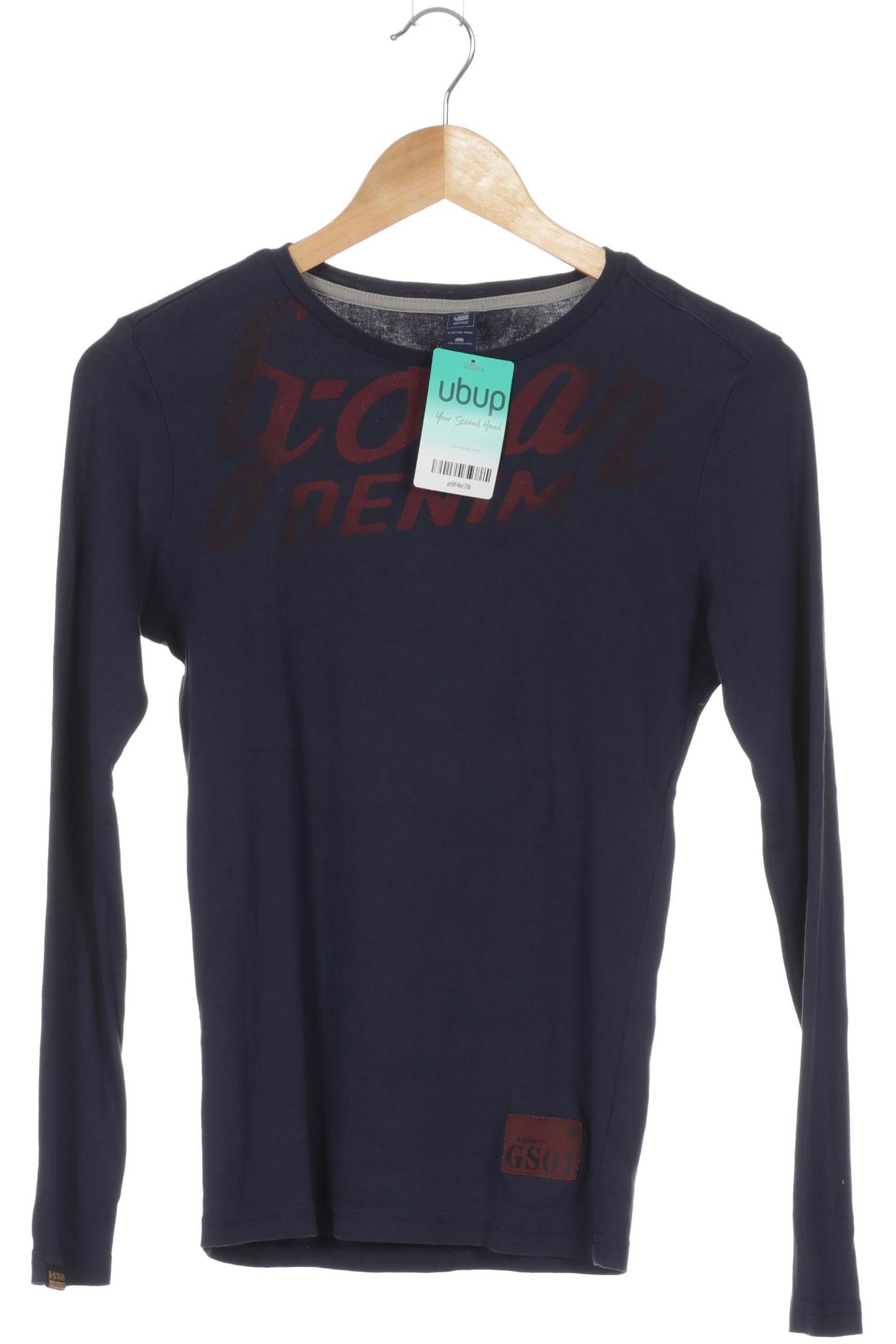 

G Star RAW Damen Langarmshirt, blau, Gr. 34