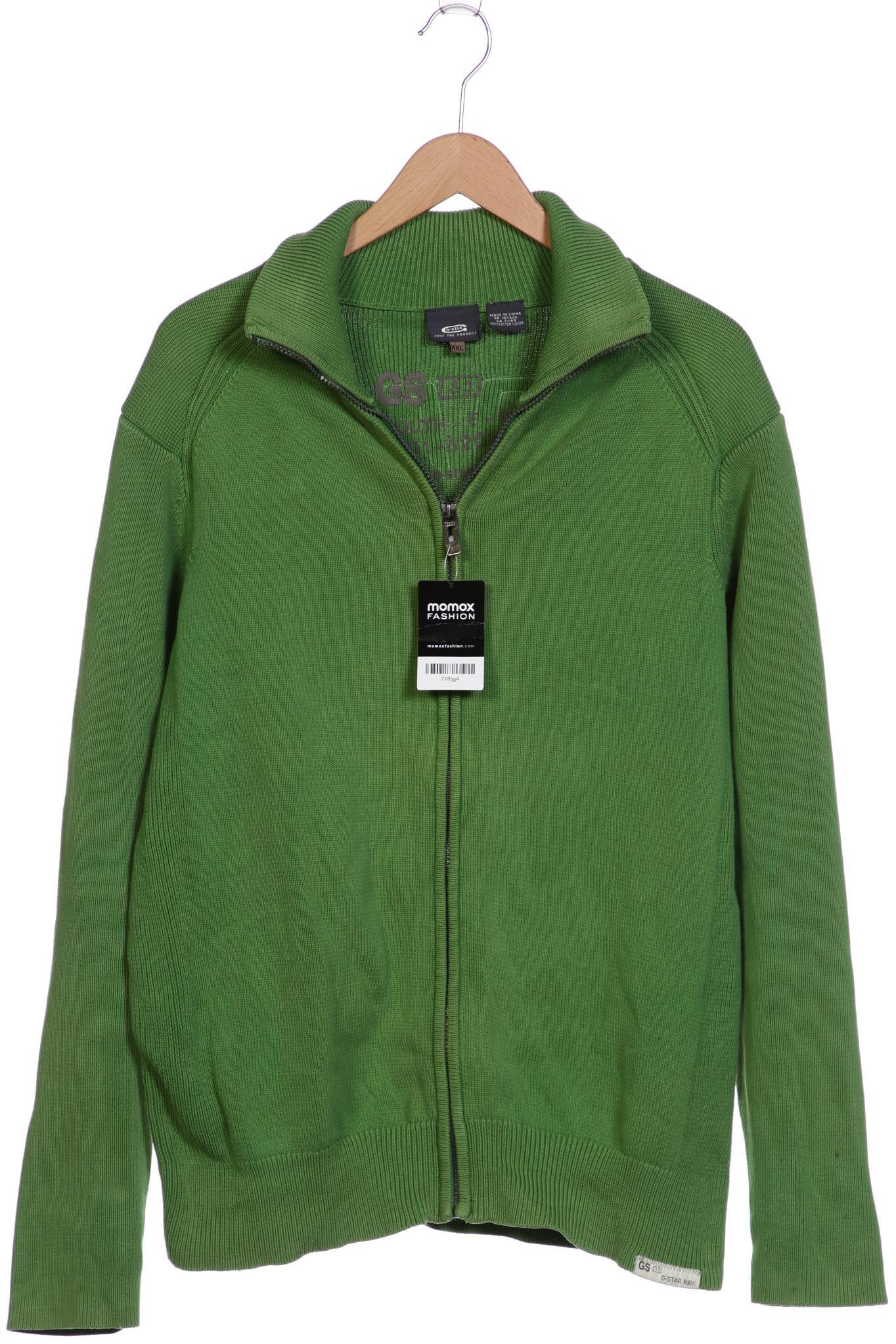 

G STAR RAW Herren Strickjacke, grün