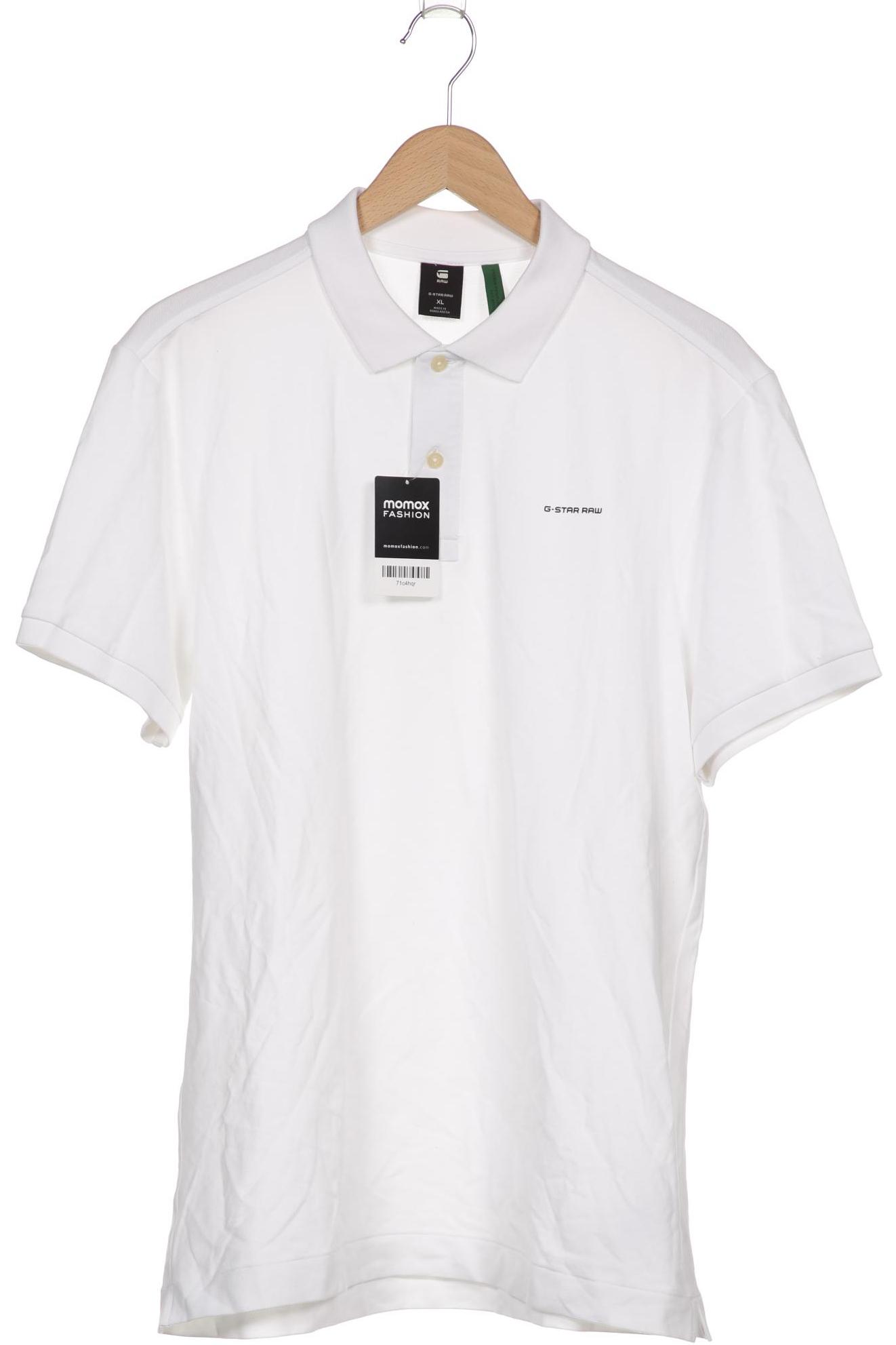 

G STAR RAW Herren Poloshirt, weiß