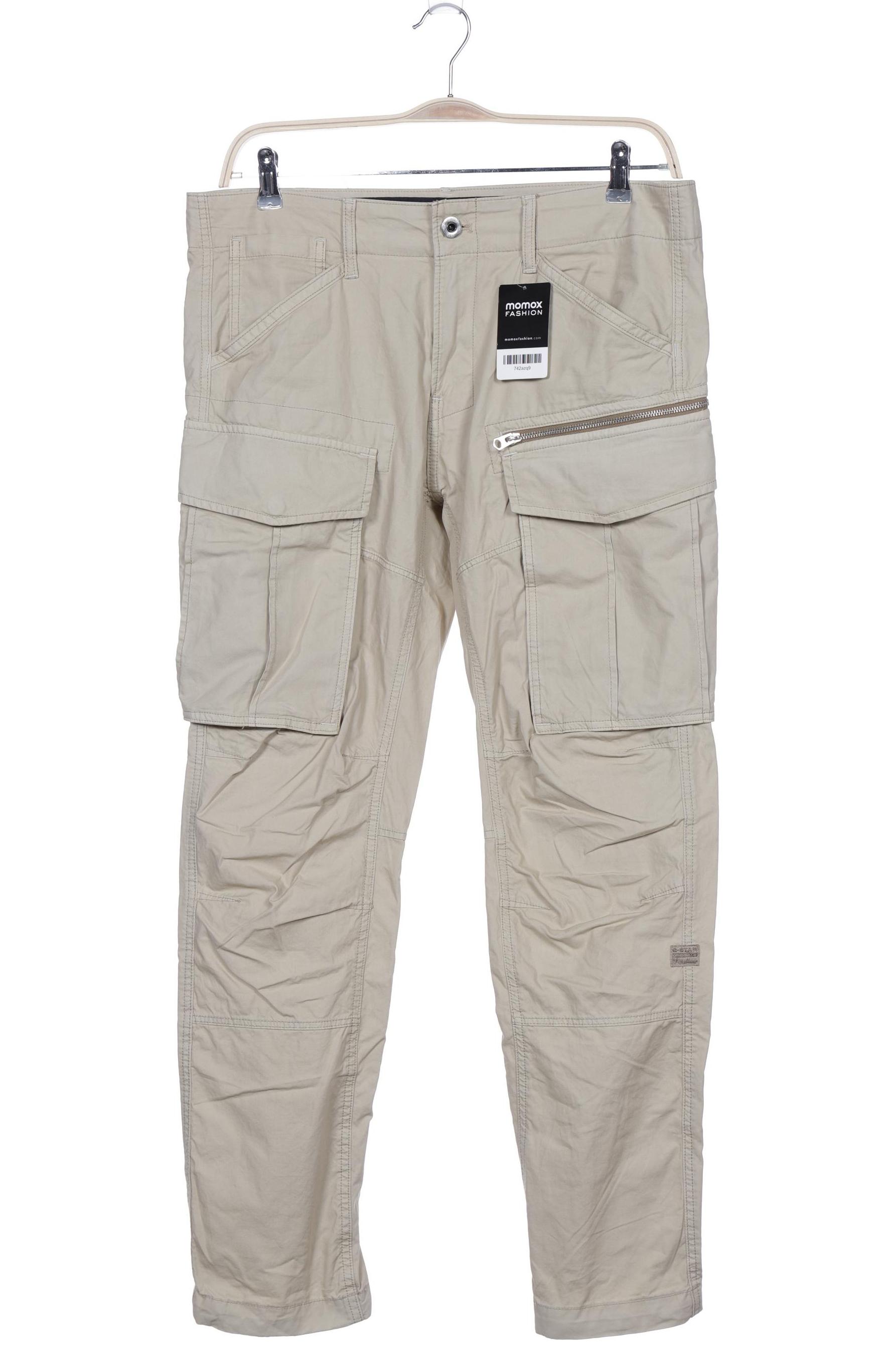 

G Star RAW Herren Stoffhose, cremeweiß, Gr. 34