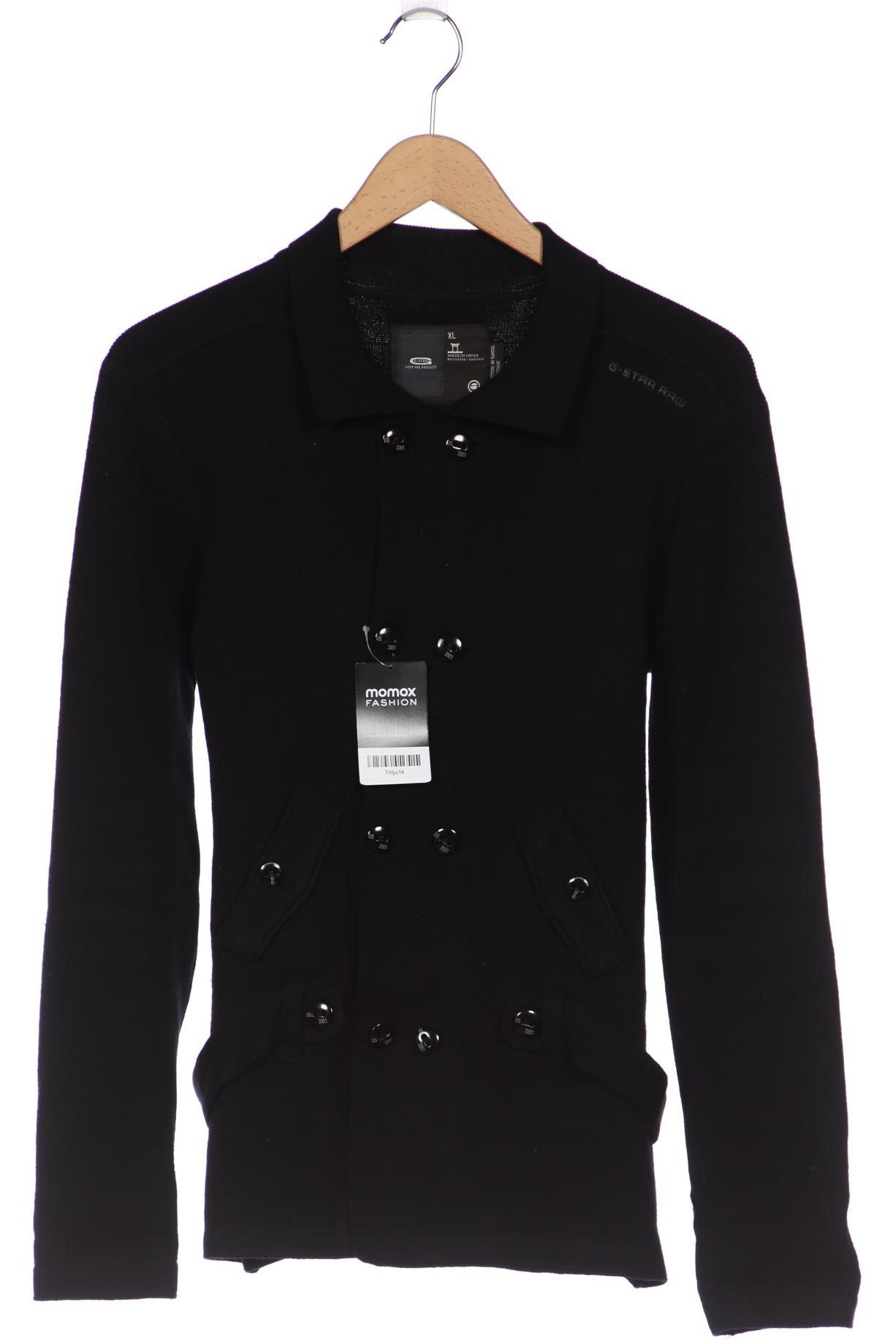 

G STAR RAW Damen Strickjacke, schwarz