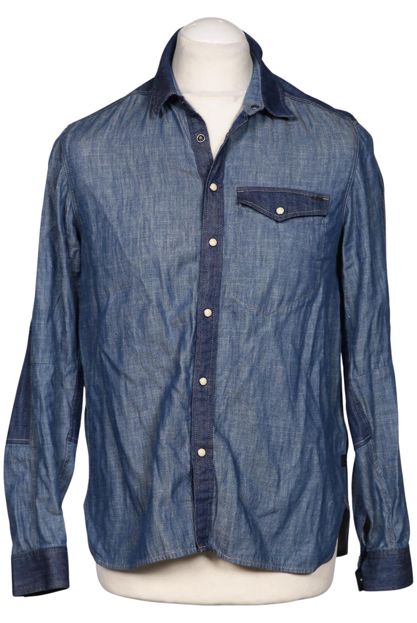 

G Star RAW Herren Hemd, blau, Gr. 48