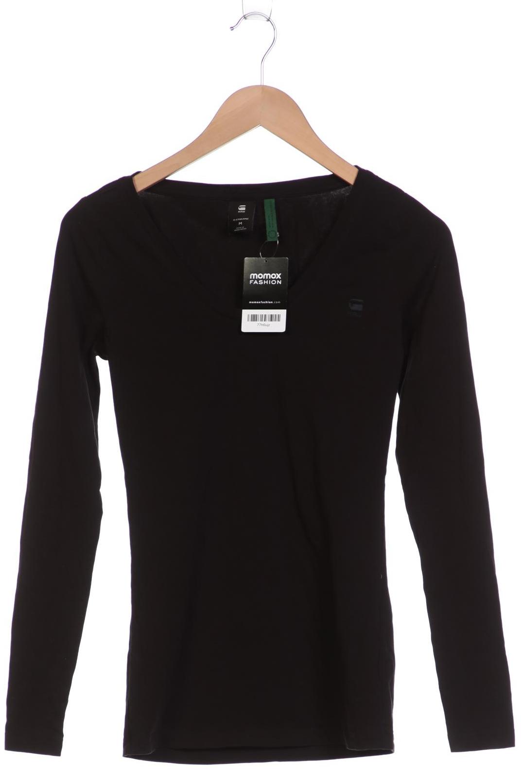 

G STAR RAW Damen Langarmshirt, schwarz