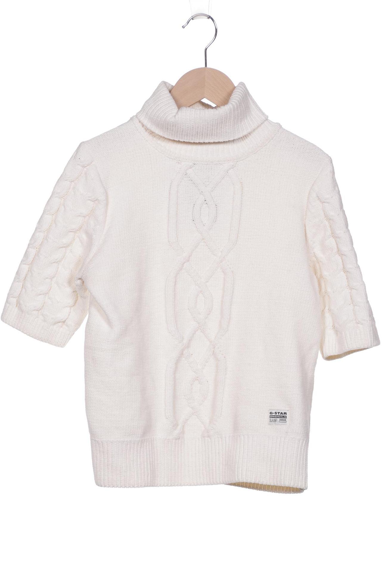 

G STAR RAW Damen Pullover, cremeweiß
