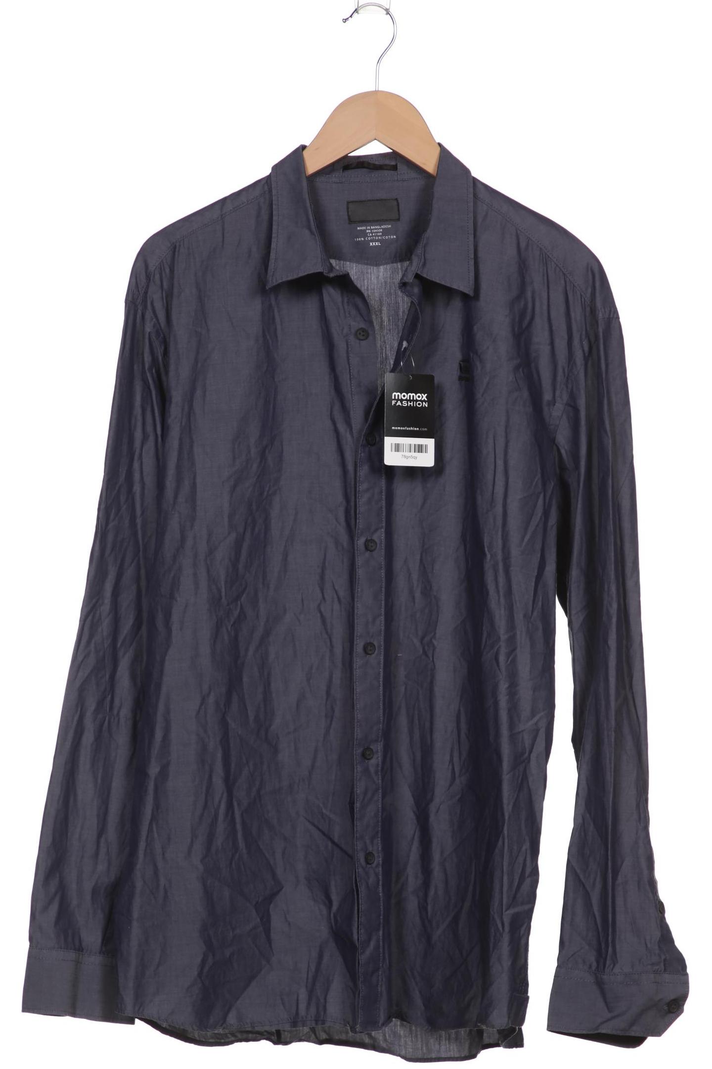 

G-STAR RAW Herren Hemd, marineblau